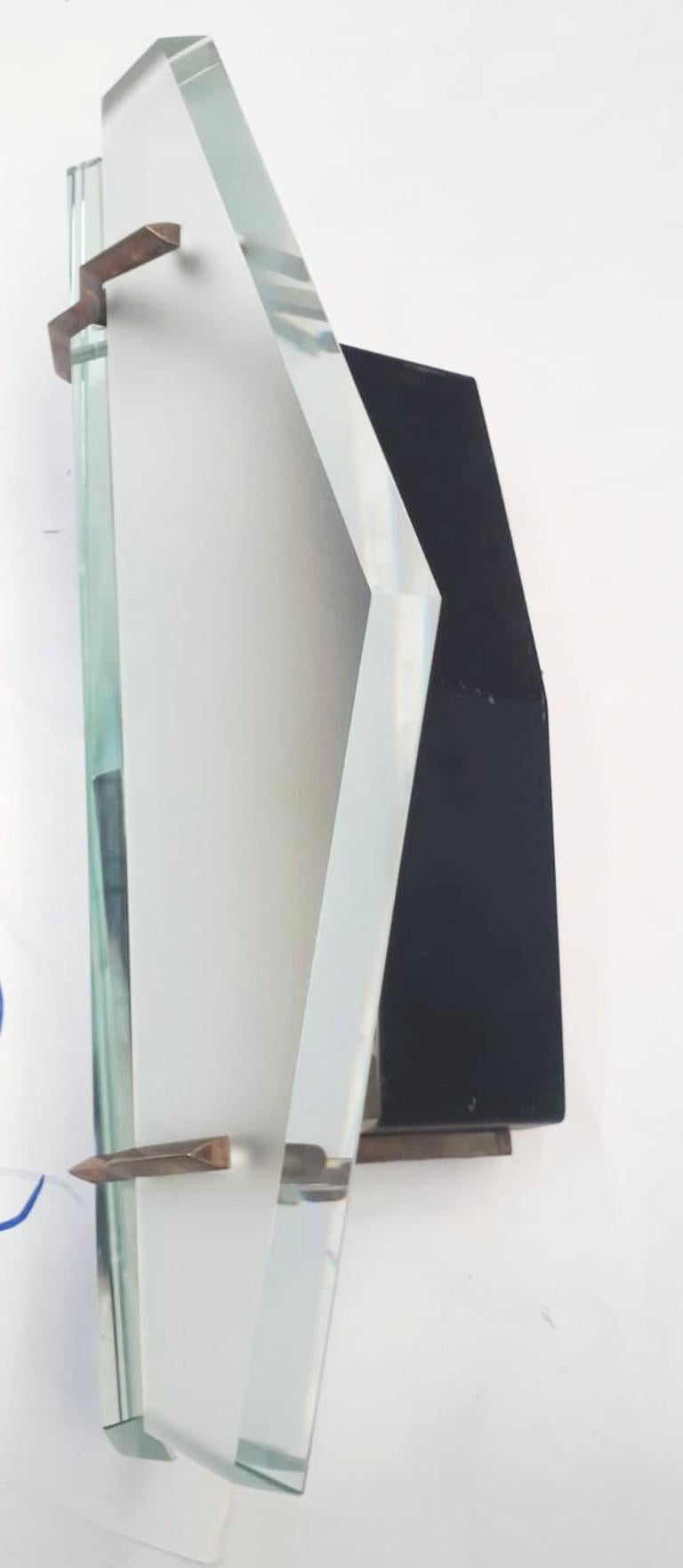 Mid-Century Modern Seven Model 1943 Sconces by Max Ingrand for Fontana Arte
