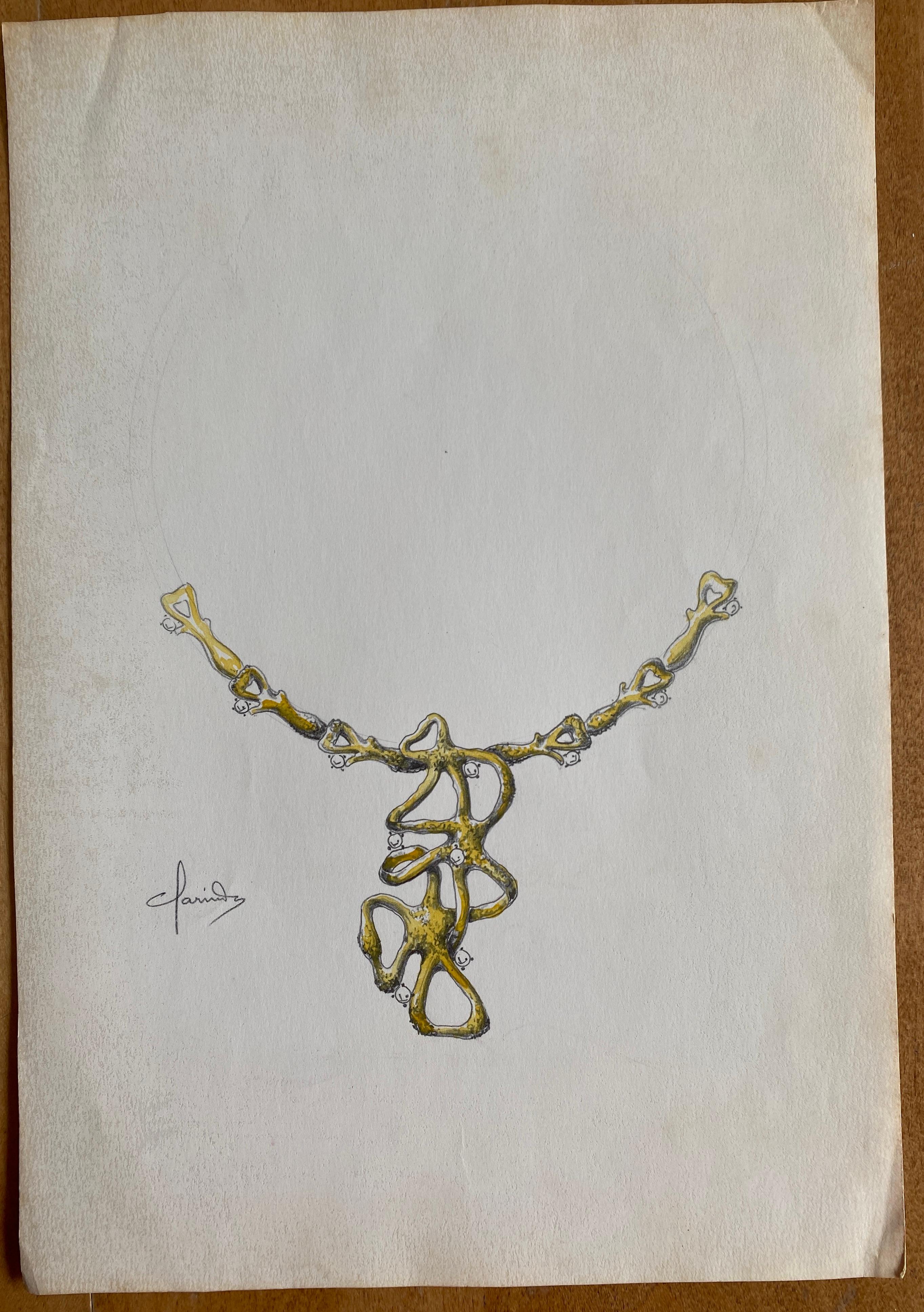 Sept am designs originaux de bijoux vintage signés Clarinda, années 1970 ou 1980 Bon état - En vente à St. Catharines, ON