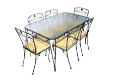 Seven Piece Garden Patio Poolside Dining Set by Plantation Patterns Inc.