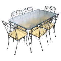 Seven Piece Garden Patio Poolside Dining Set by Plantation Patterns Inc.