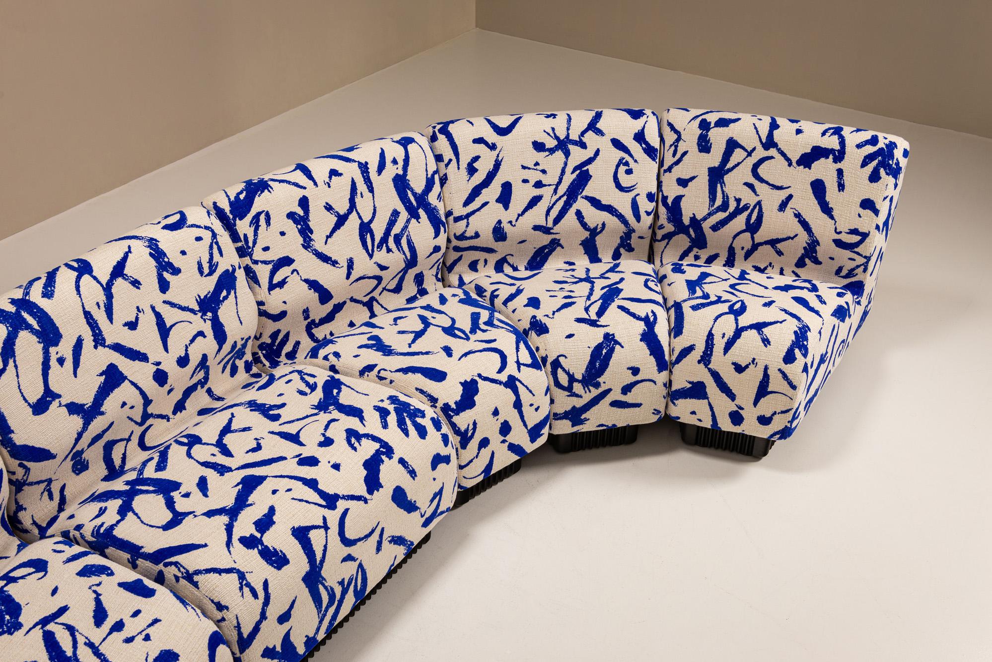 Seven-Piece Modular Sofa by Don Chadwick for Herman Miller in Dedar Fabric For Sale 6