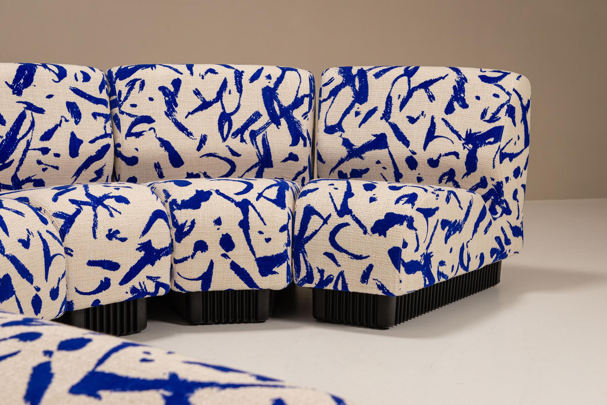 Seven-Piece Modular Sofa by Don Chadwick for Herman Miller in Dedar Fabric For Sale 9