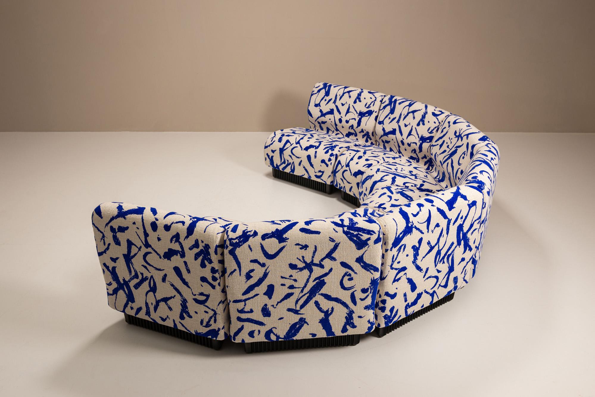 Seven-Piece Modular Sofa by Don Chadwick for Herman Miller in Dedar Fabric For Sale 3