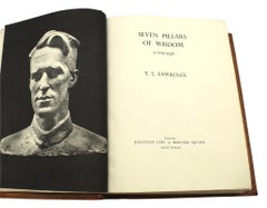 Seven Pillars of Wisdom, A Triumph by T. E. Lawrence, First Trade Edition, 1935