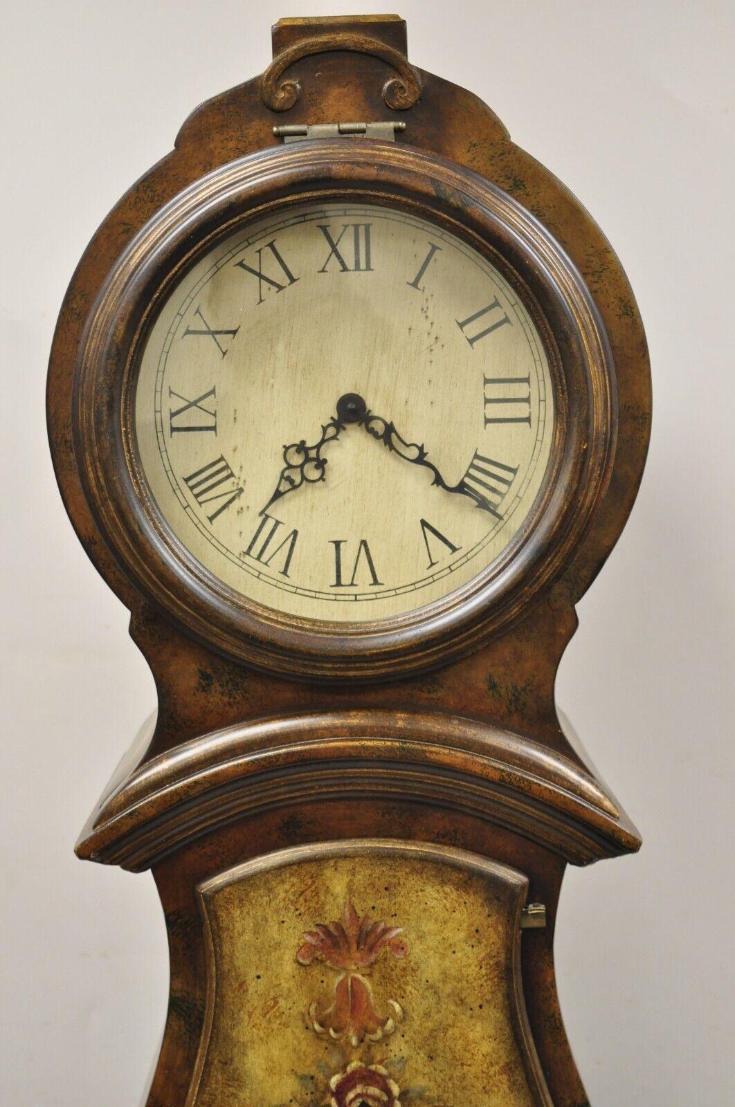 Classical Greek Seven Seas by Hooker Furniture Italian Mediterranean Style Grandfather Clock For Sale