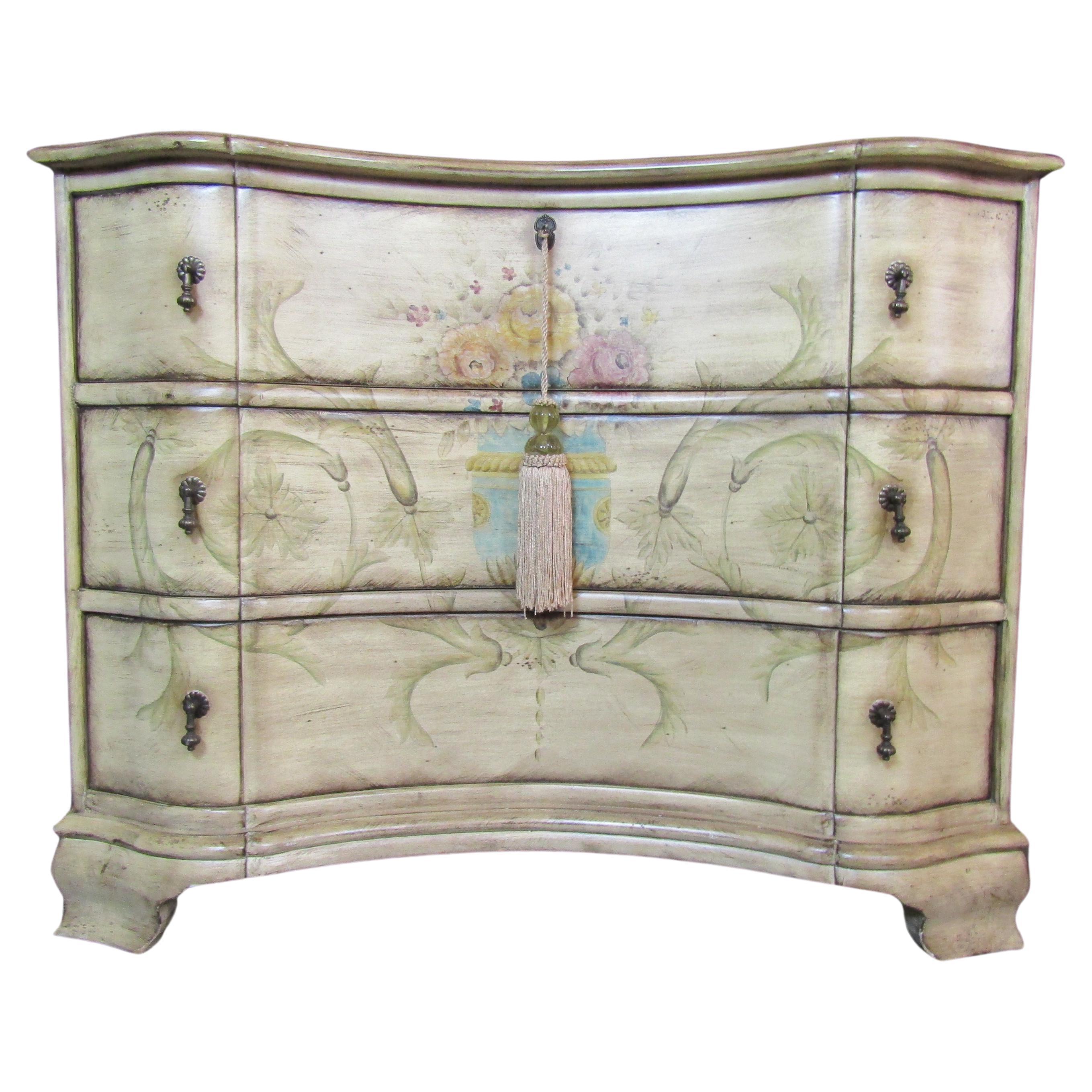 "Seven Seas" Painted Dresser by Hooker Furniture For Sale