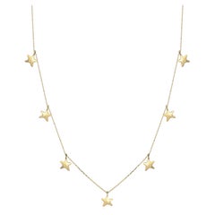 Seven Star Drop Necklace