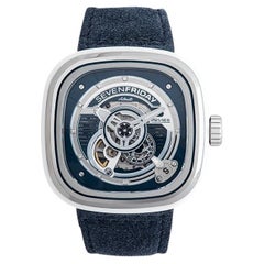 Sevenfriday Automatic Leather Strap Men's Watch PS1/03