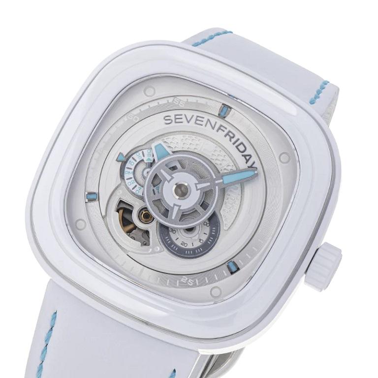 sevenfriday white watch