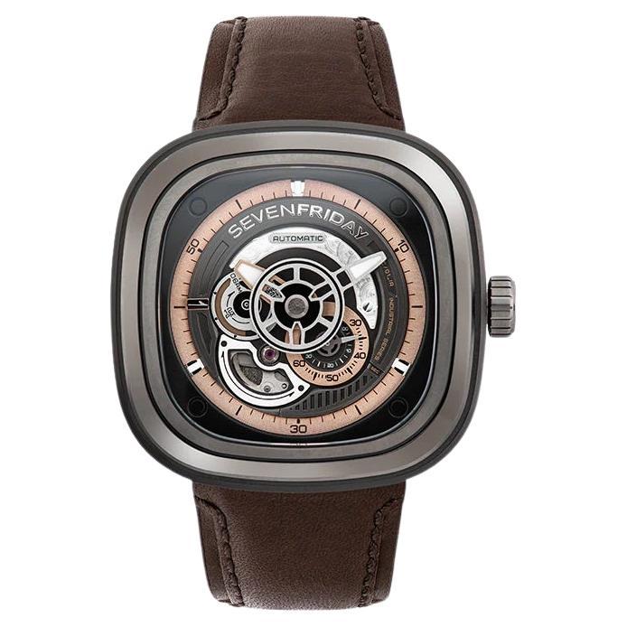 Sevenfriday P-Series Automatic Black Dial Men's Watch P2C/01 For Sale