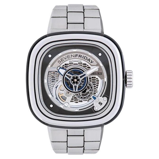 Sevenfriday Montre automatique P-series pour hommes PS1/01M