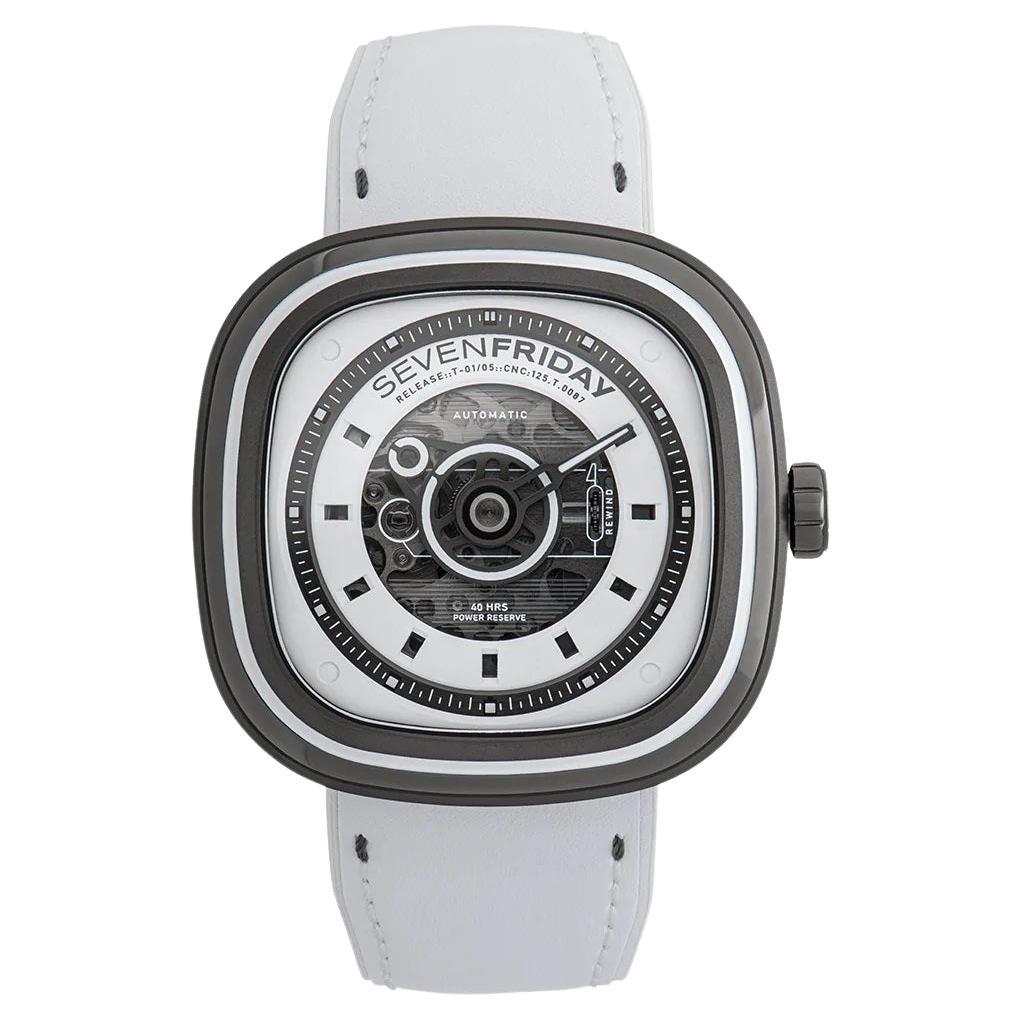 Sevenfriday T Series Automatic White Dial Men's Watch T1/05
