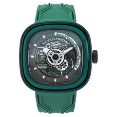 SevenFriday Watch Chromatic Carbon Green PS3/05