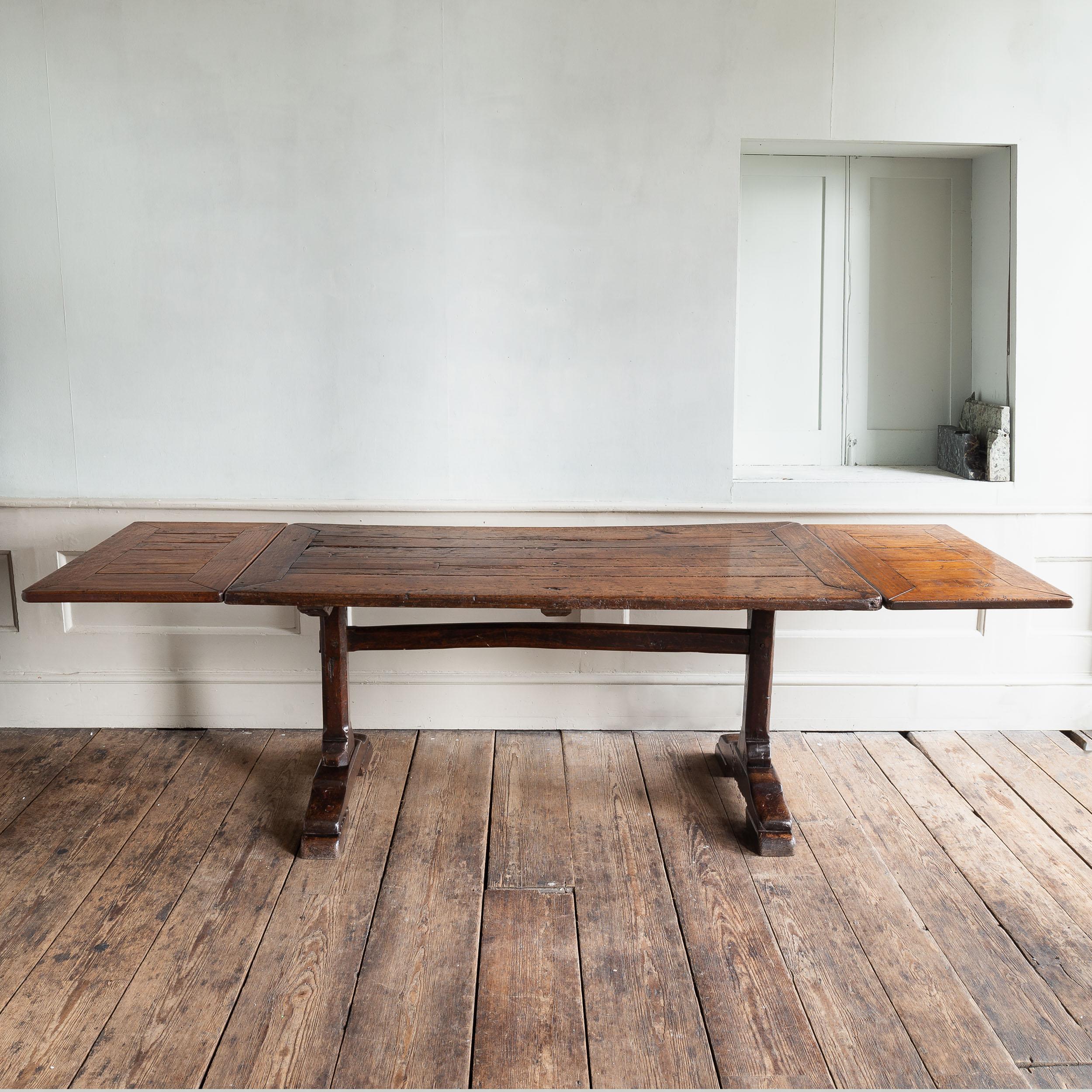 Seventeenth Century English Oak Joined Dining Table For Sale 13