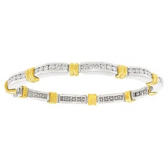 Siebziger Jahre 4,0 Karat Diamant-Armband
