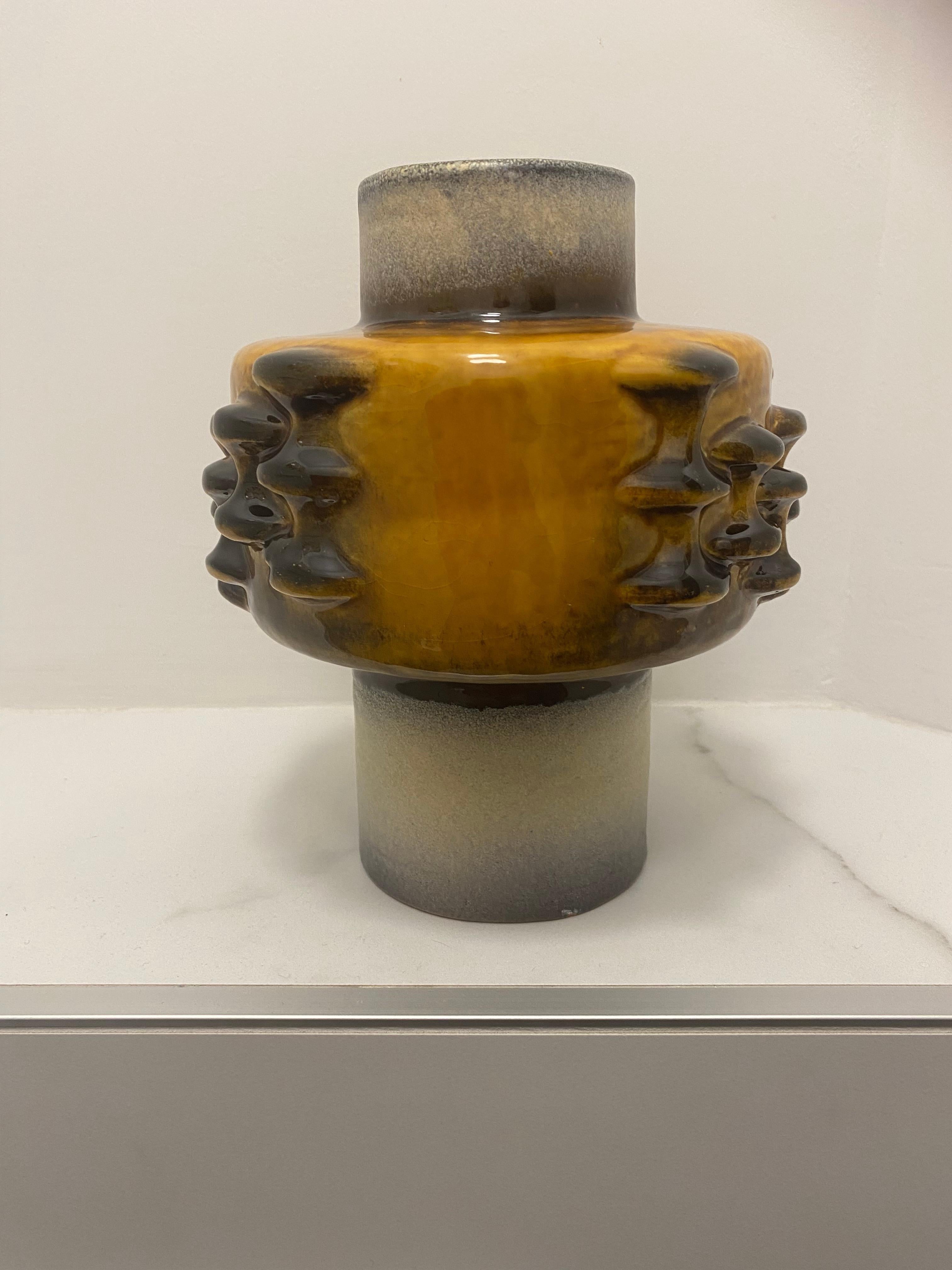 Vase ruche des années 70 pour Carstens Keramik Allemagne Bon état - En vente à Waddinxveen, ZH