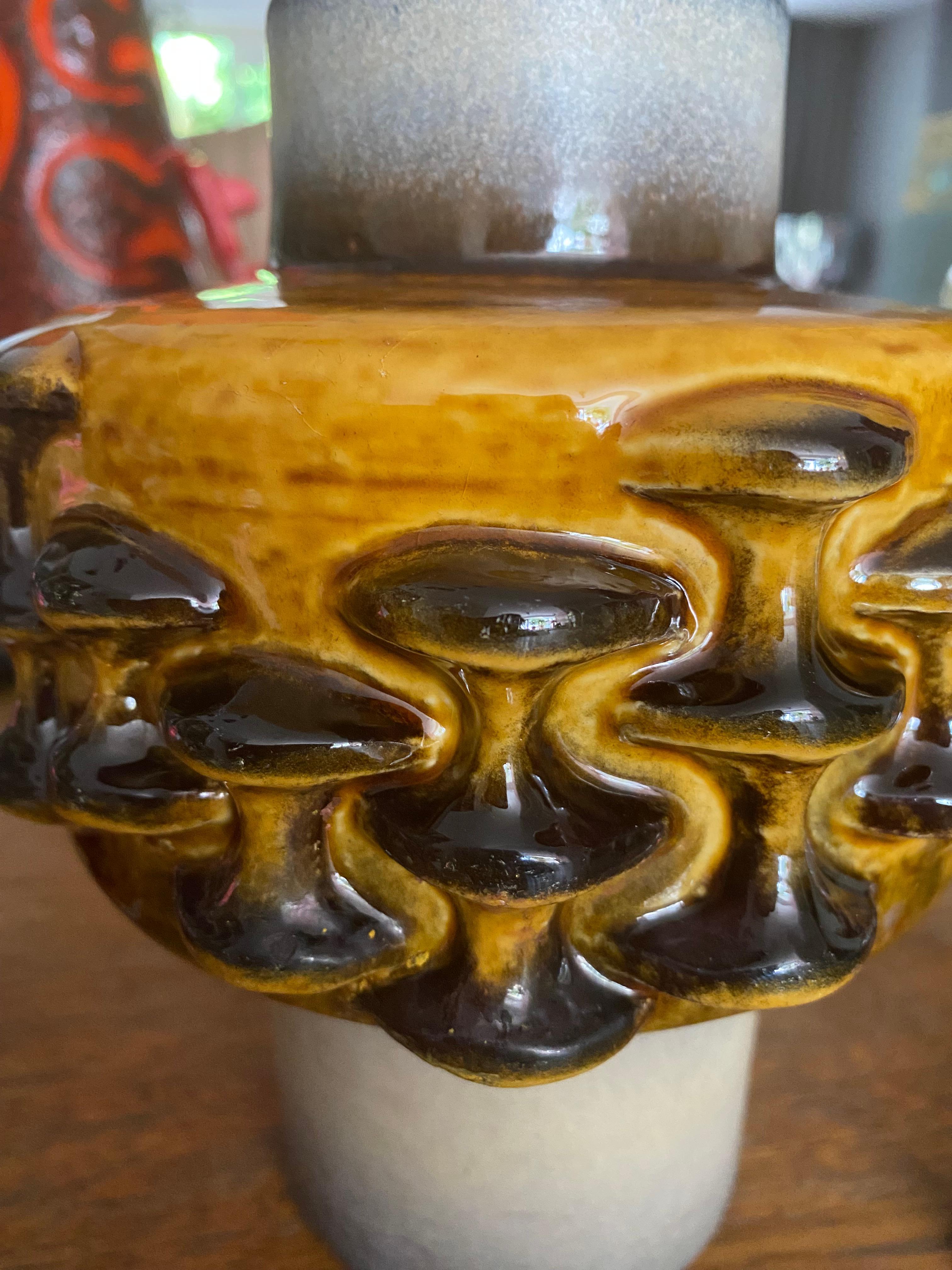 Vase ruche des années 70 pour Carstens Keramik Allemagne en vente 1