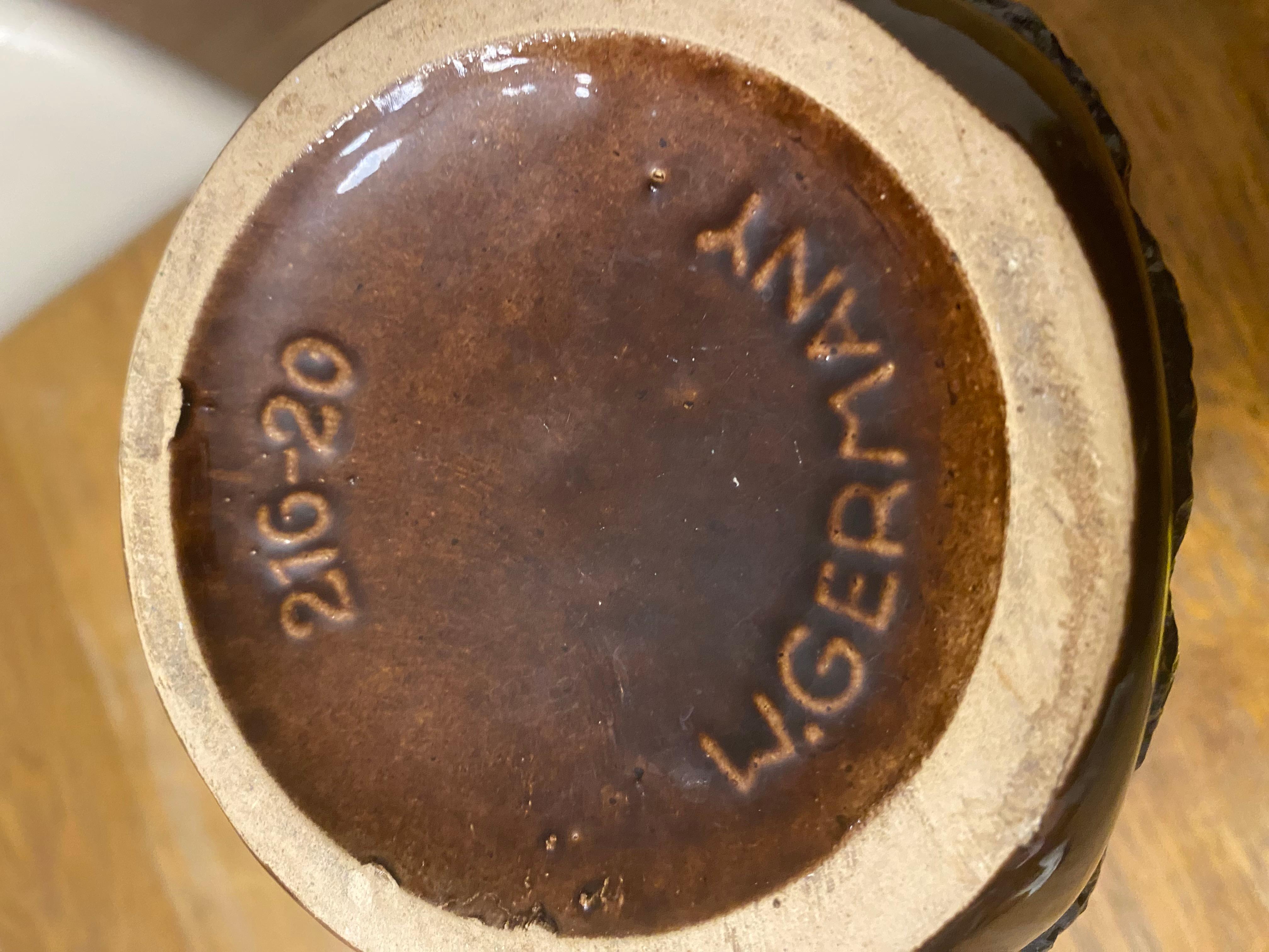 Ceramica Vaso di lava grassa degli anni Settanta di Scheurich Keramik Germania in vendita