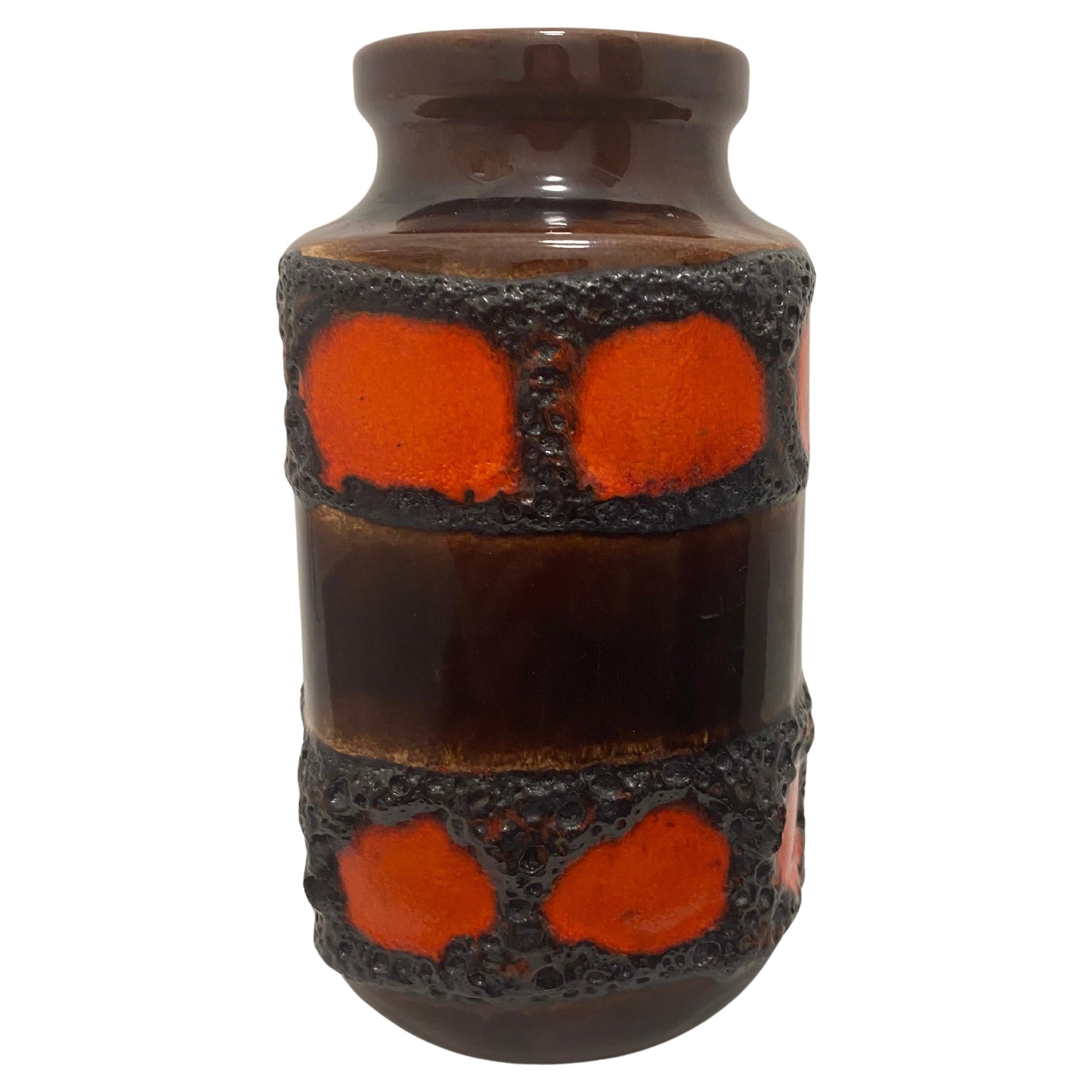 Siebziger Jahre Lava Vase von Scheurich Keramik Deutschland