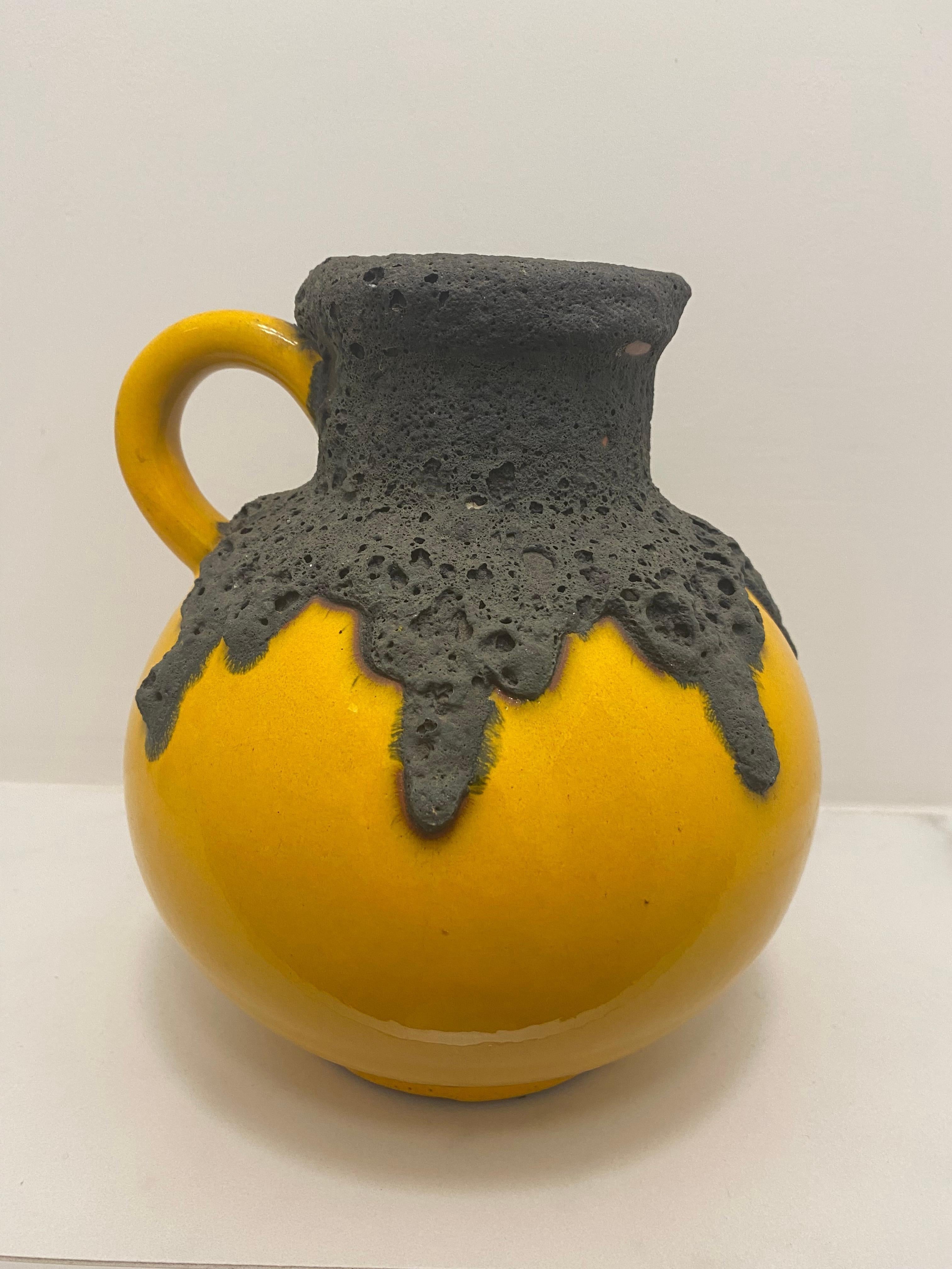 Fine XX secolo Vaso di lava grassa anni '70 di ES Keramik Germania in vendita