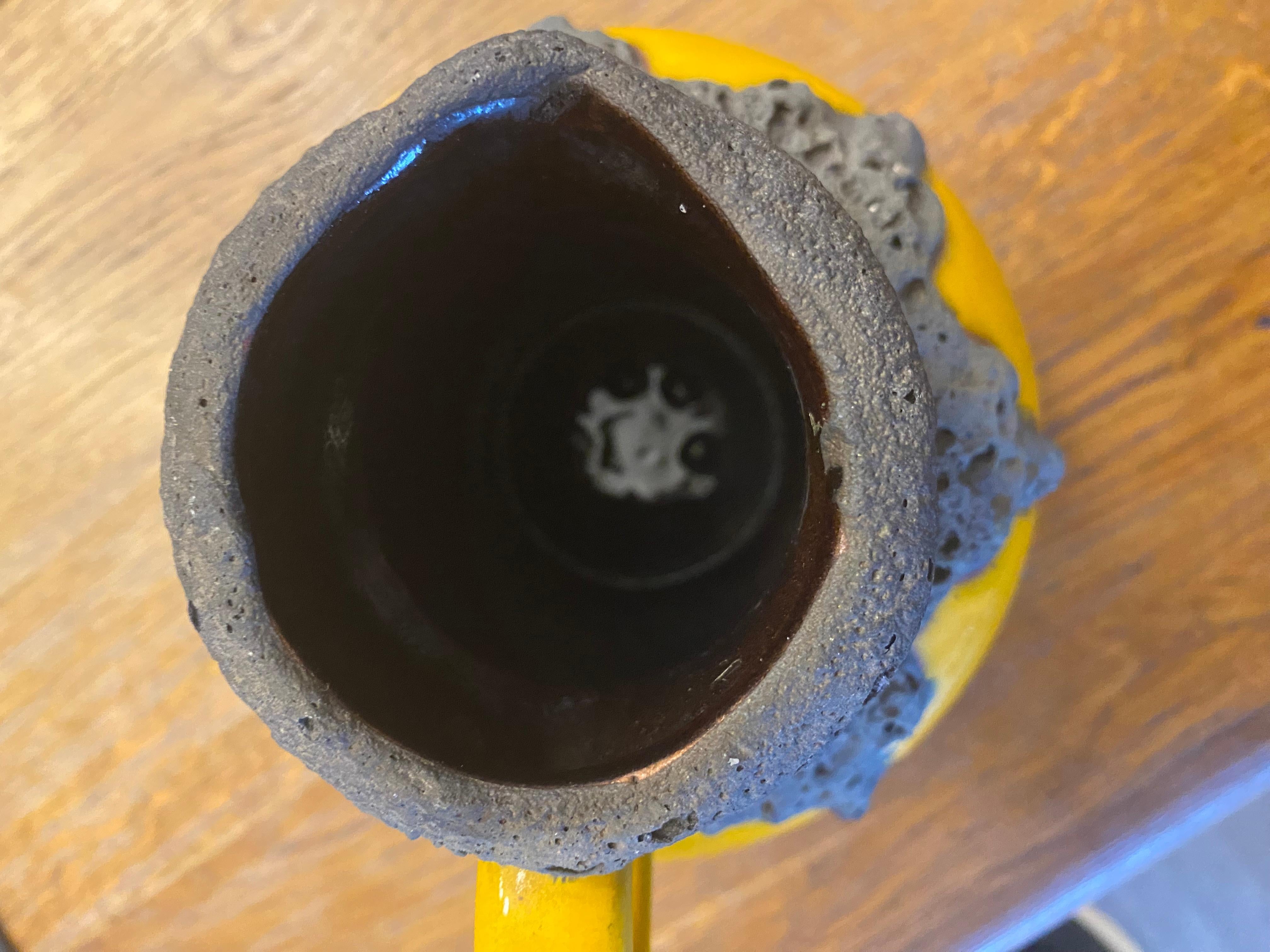 Ceramica Vaso di lava grassa anni '70 di ES Keramik Germania in vendita