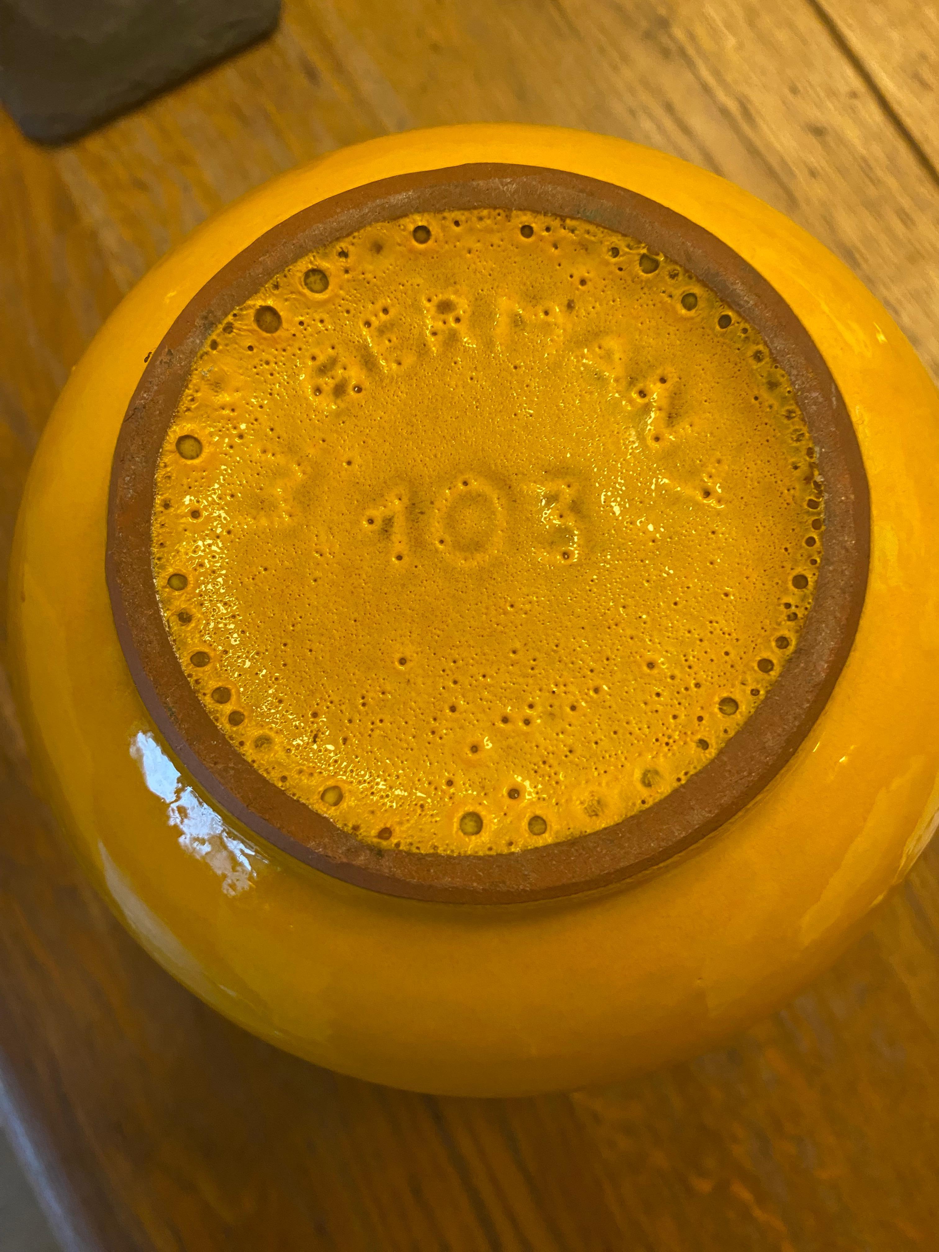 Vaso di lava grassa anni '70 di ES Keramik Germania in vendita 1