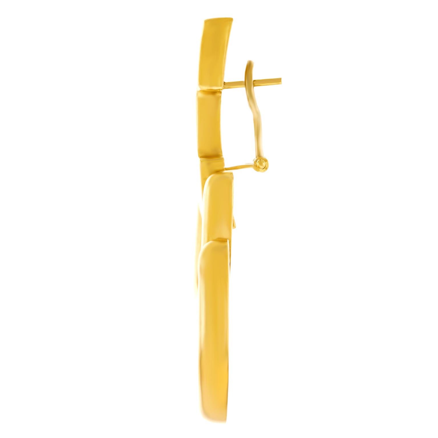 1970s Horse Bit Motif Earrings at 1stDibs