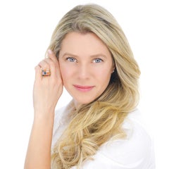 Seventies Multicolored Sapphire Ring