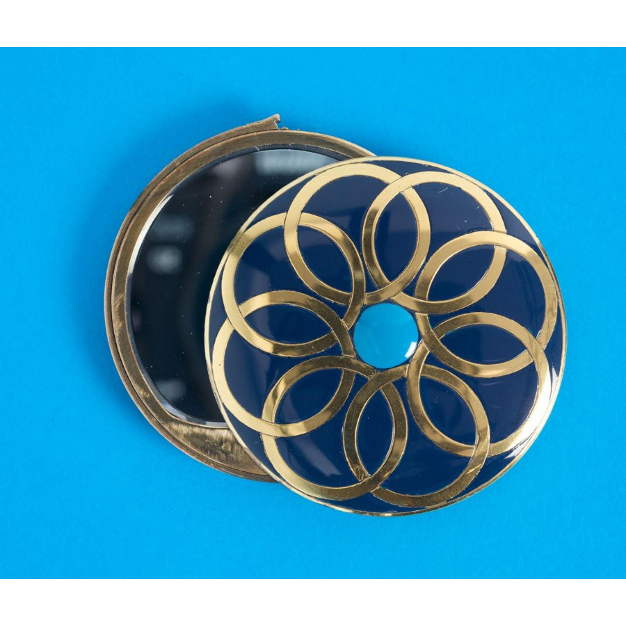 Seventies Pocketmirror In Good Condition For Sale In Amsterdam, NL