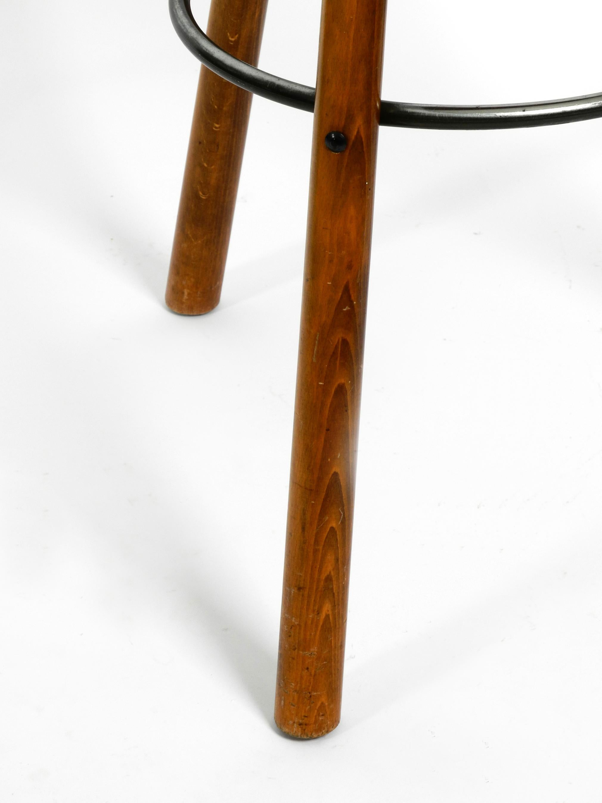 Seventies Spanish Marbella Bar Stool by Sergio Rodrigues for Confonorm 1