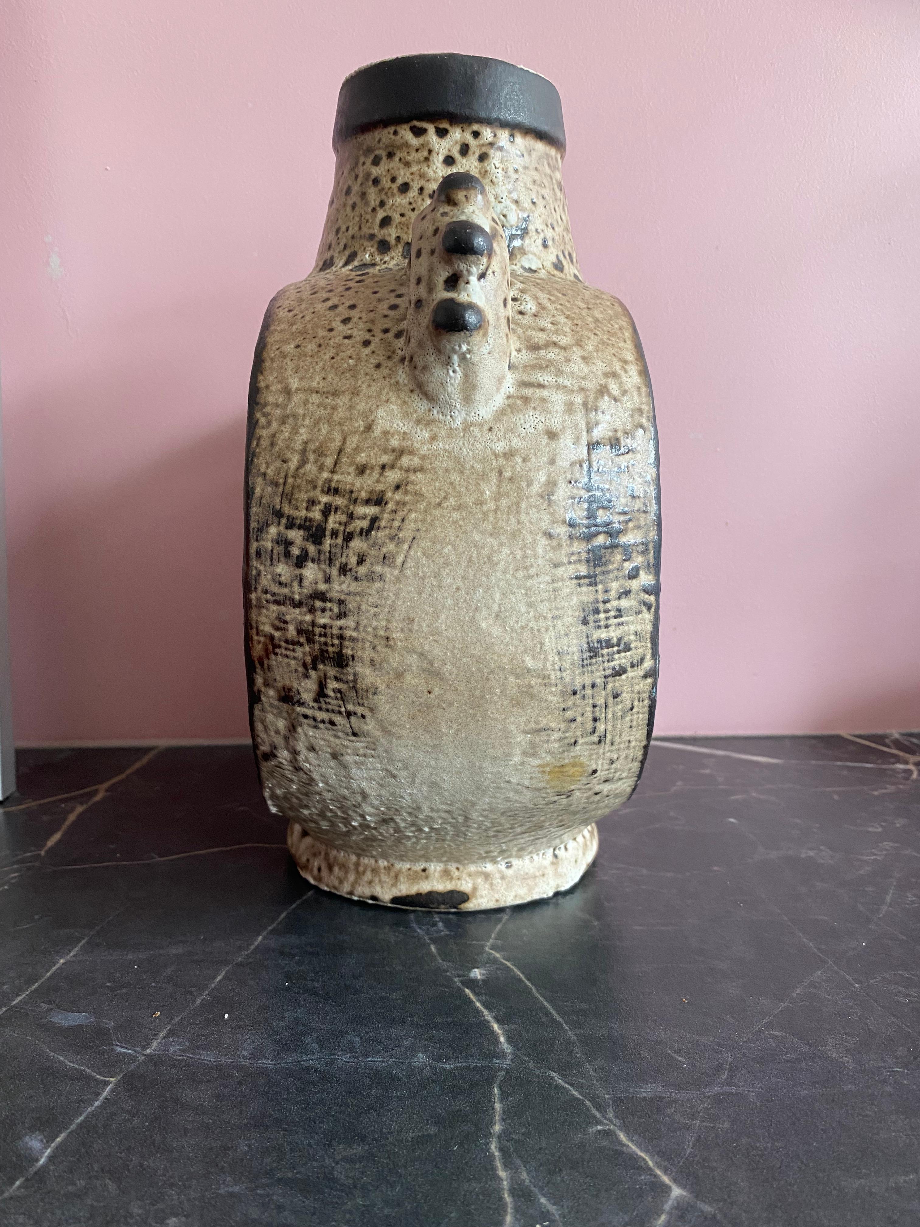 Vaso anni '70 di Dieter Peter per Carstens Keramik Germania in vendita 2