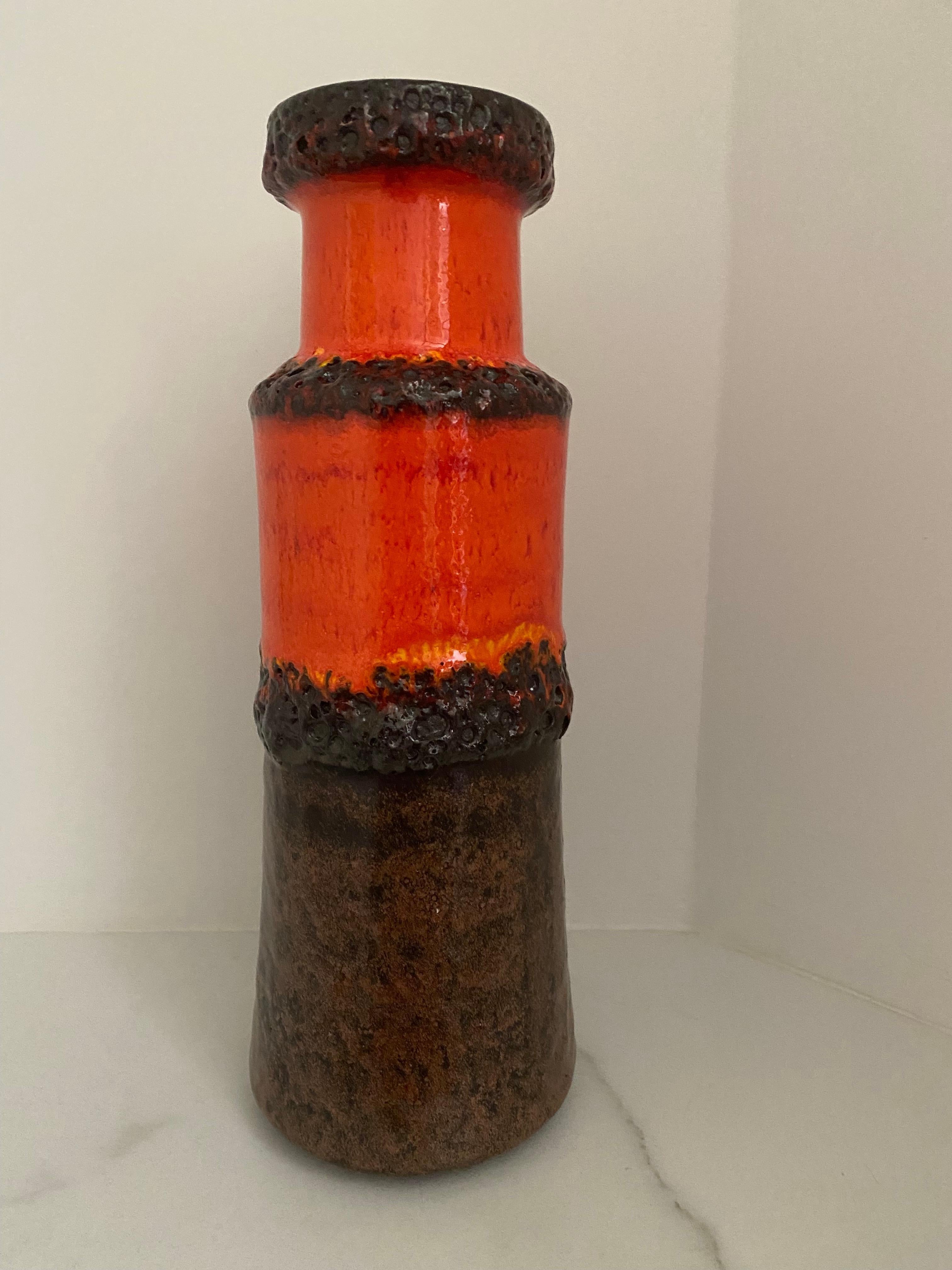 Space Age Vaso anni '70 di Scheurich Keramik Germania in vendita
