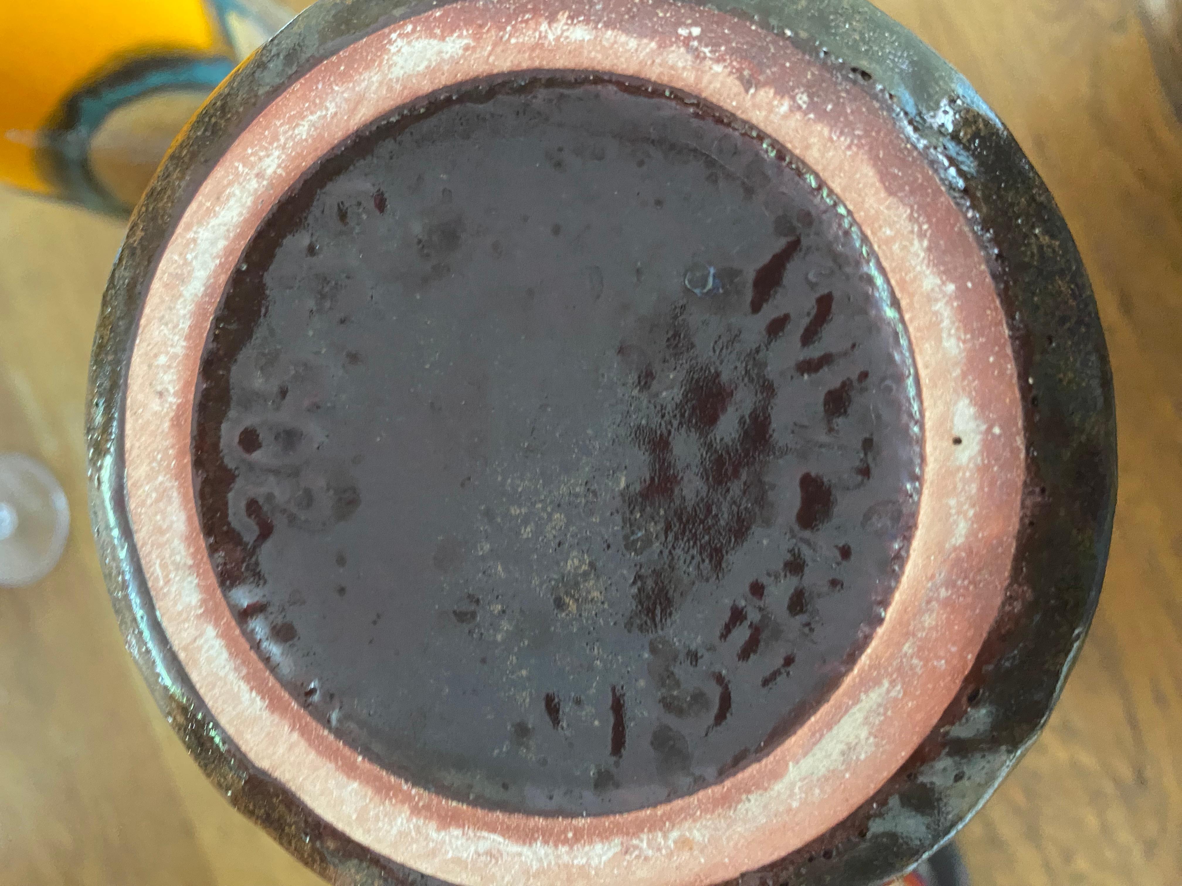 Fine XX secolo Vaso anni '70 di Scheurich Keramik Germania in vendita