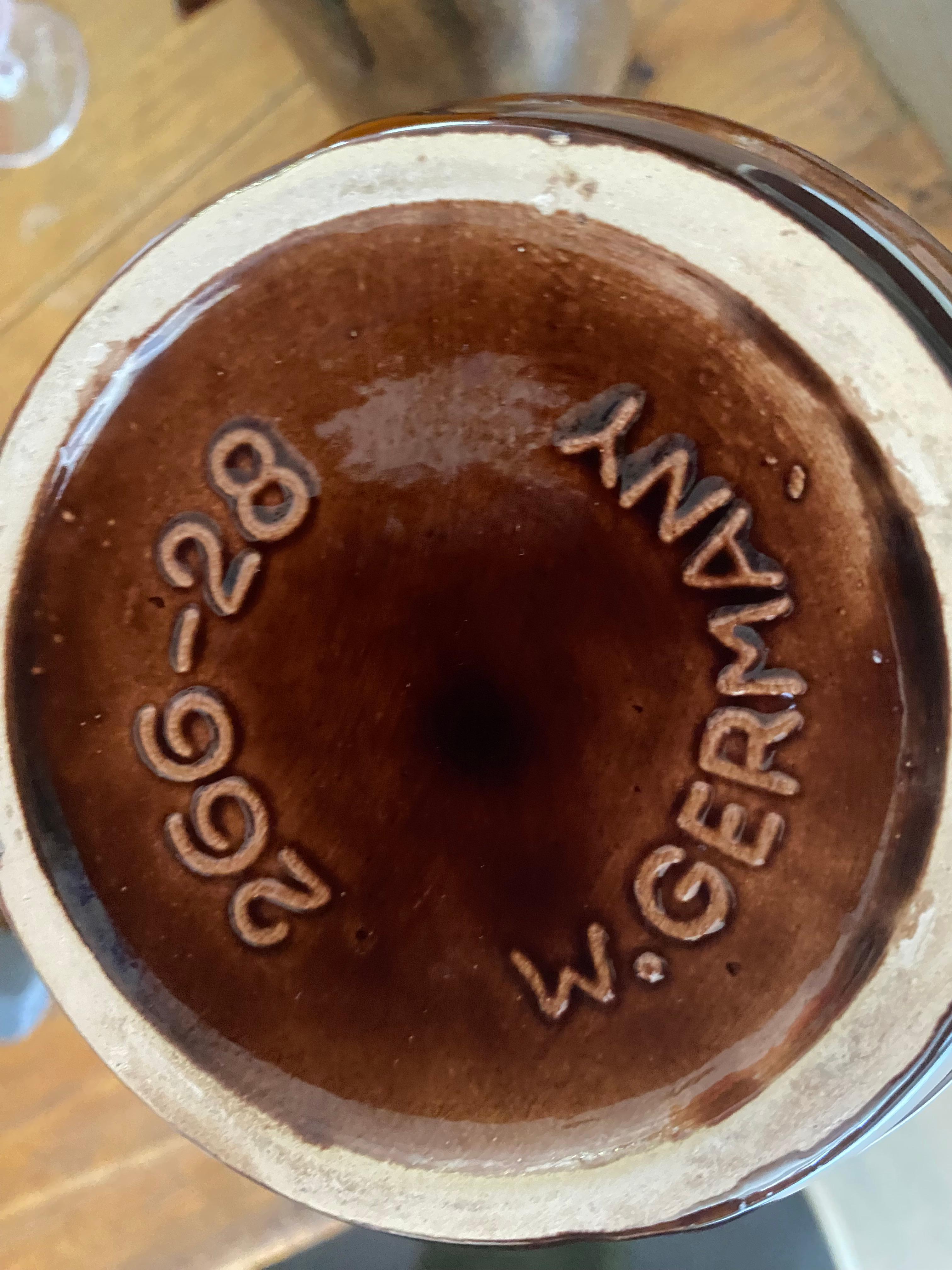 Vaso anni '70 'Pagoda' di Scheurich Keramik Germania in vendita 1