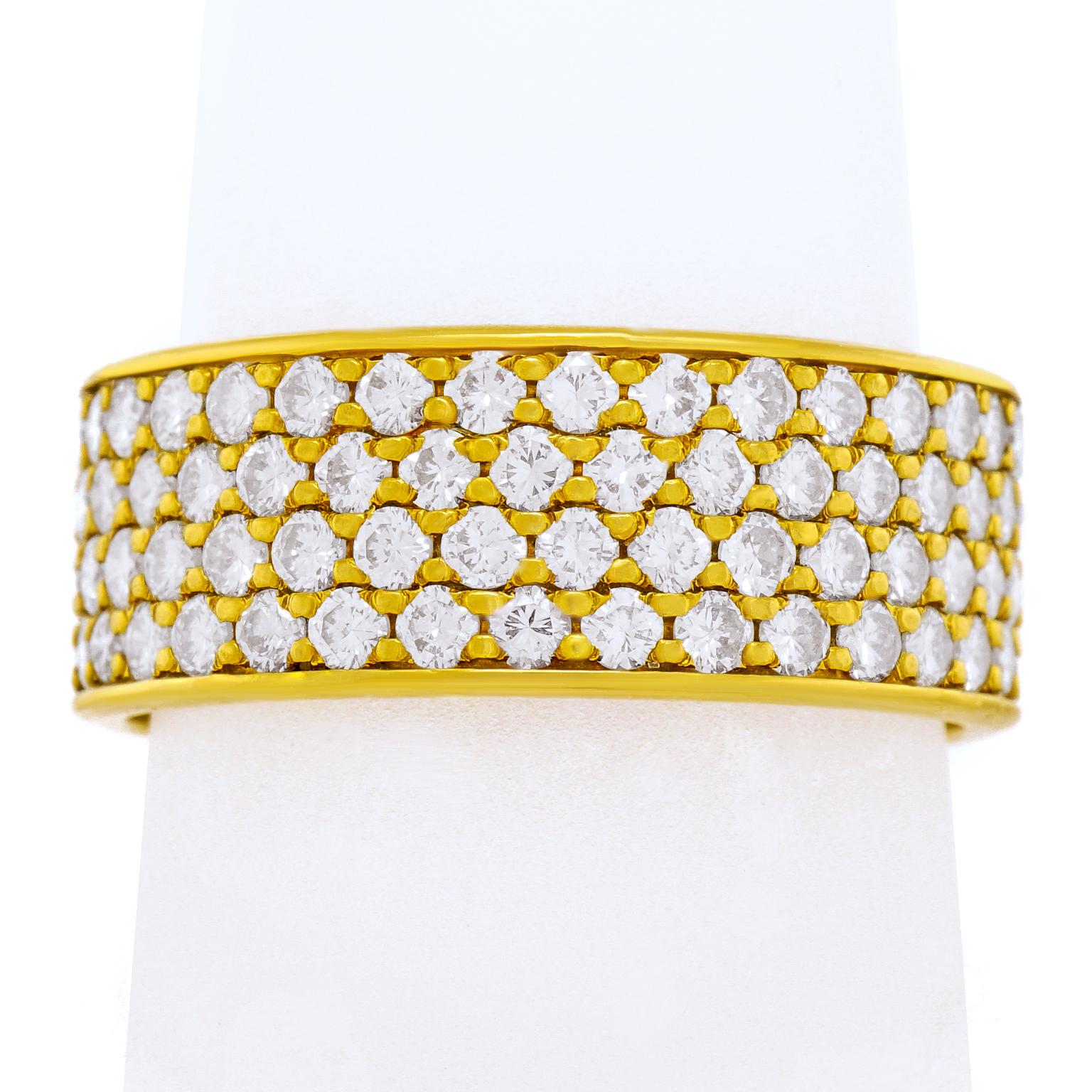 Breites Diamantband aus den siebziger Jahren 2