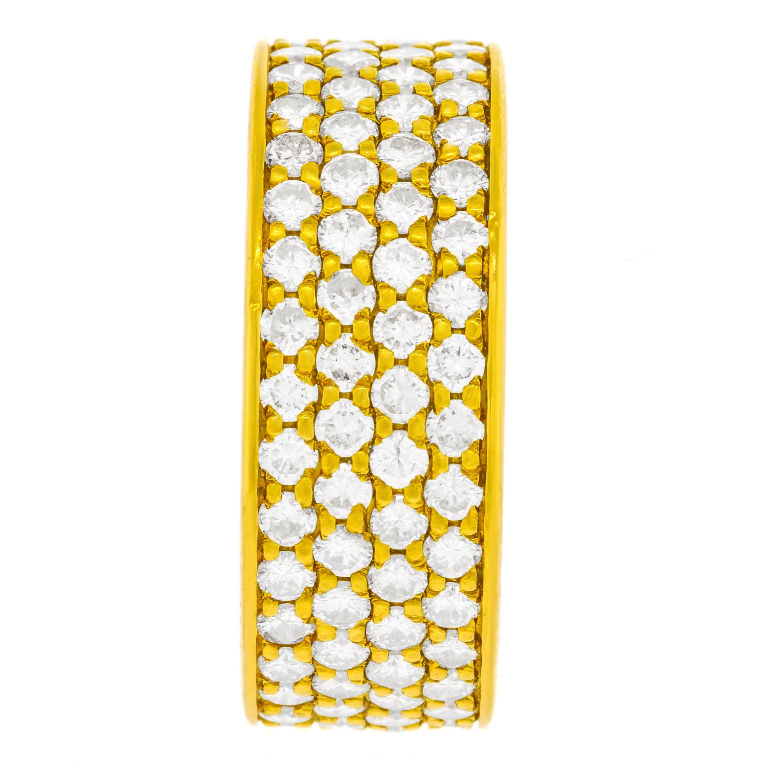 Breites Diamantband aus den siebziger Jahren 4