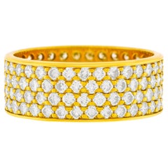 Breites Diamantband aus den siebziger Jahren