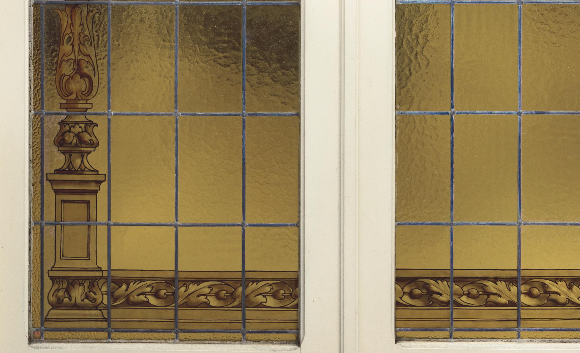 Several Art Nouveau Stained Glass Doors, Early 1900s, France For Sale 10