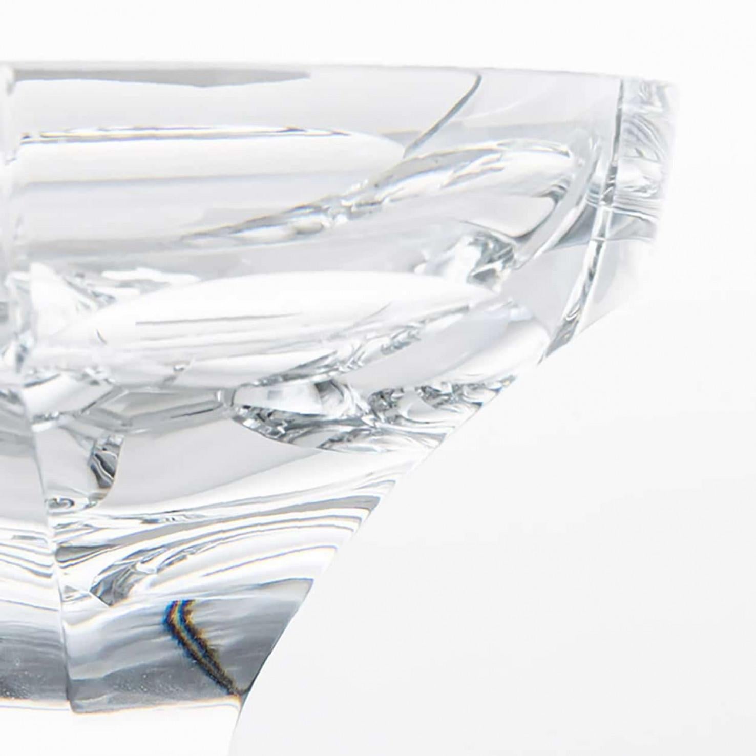 Mehrere Baccarat Kristall Quecksilber Champagner Coupe, Frankreich (Ende des 20. Jahrhunderts) im Angebot