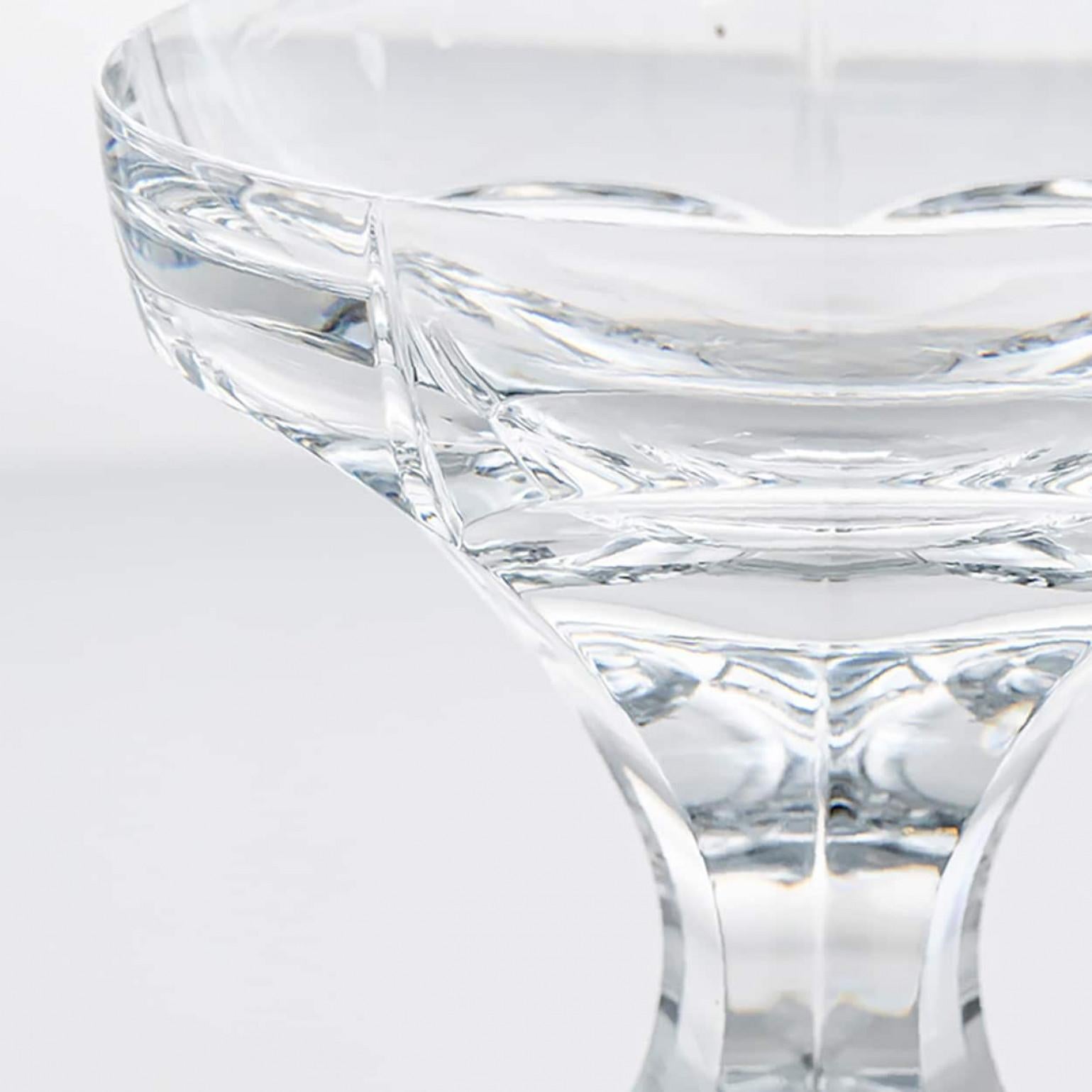 Mehrere Baccarat Kristall Quecksilber Champagner Coupe, Frankreich im Angebot 2