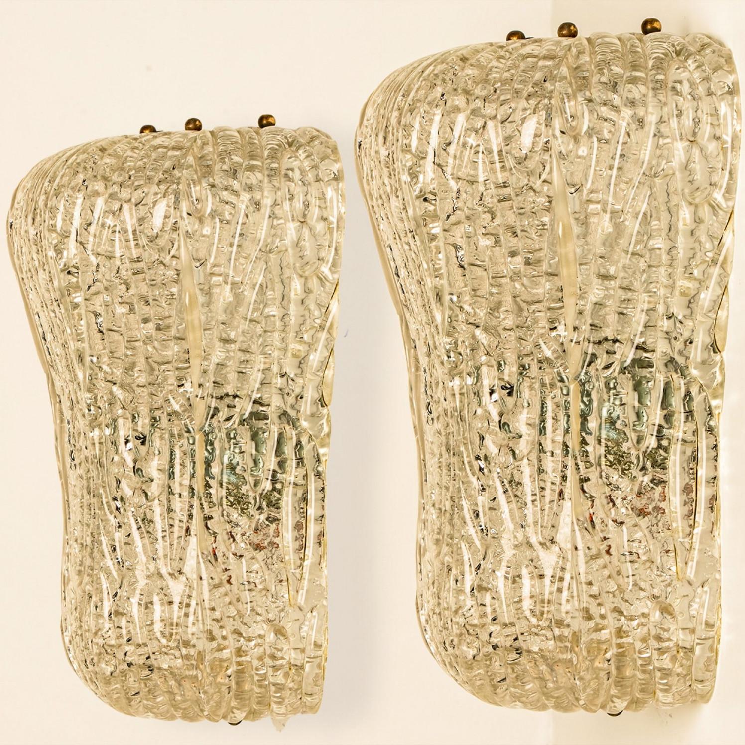 Several Barovier&Toso Glass and Wall Sconces, Italy 1940s For Sale 2