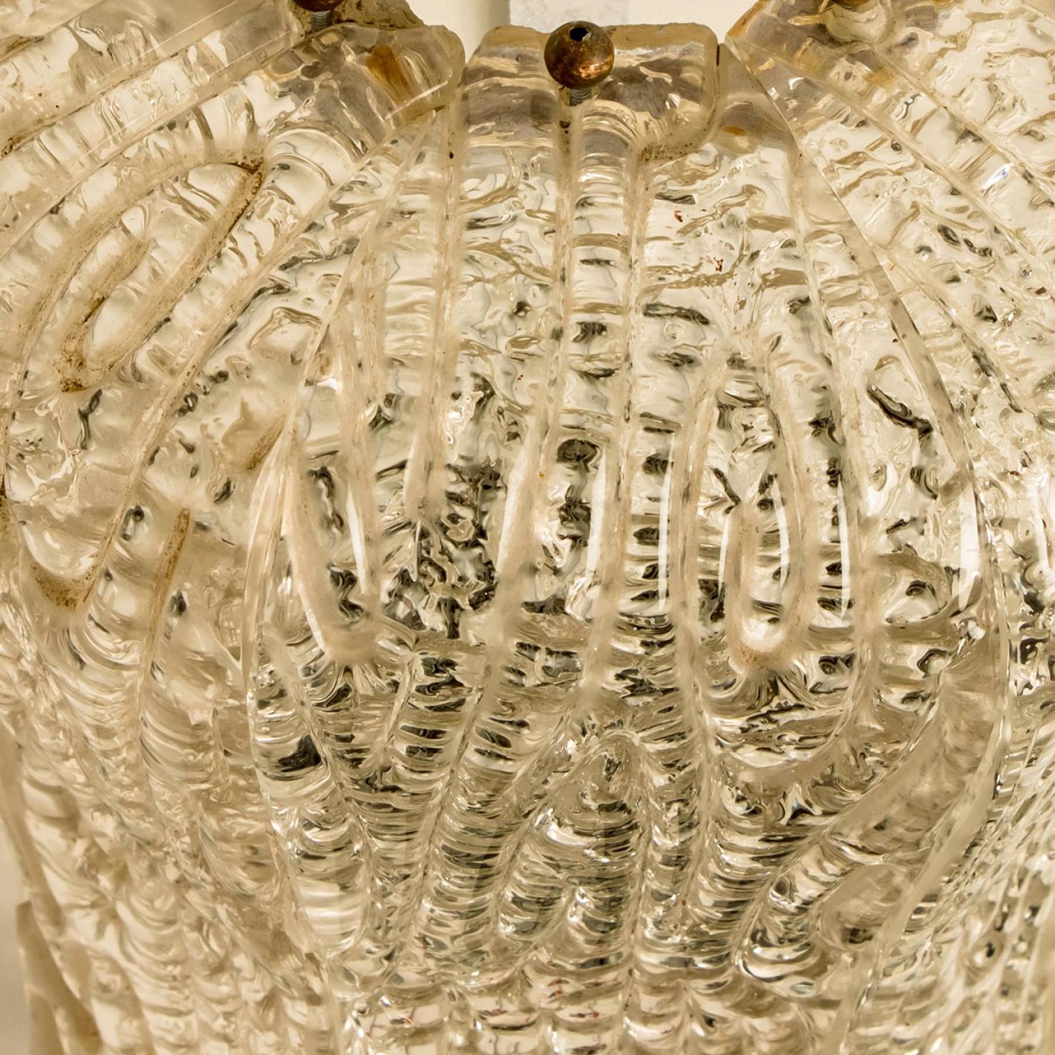 Several Barovier&Toso Glass and Wall Sconces, Italy 1940s For Sale 3