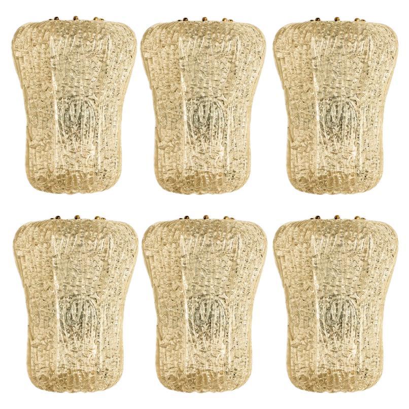 Several Barovier&Toso Glass and Wall Sconces, Italy 1940s For Sale