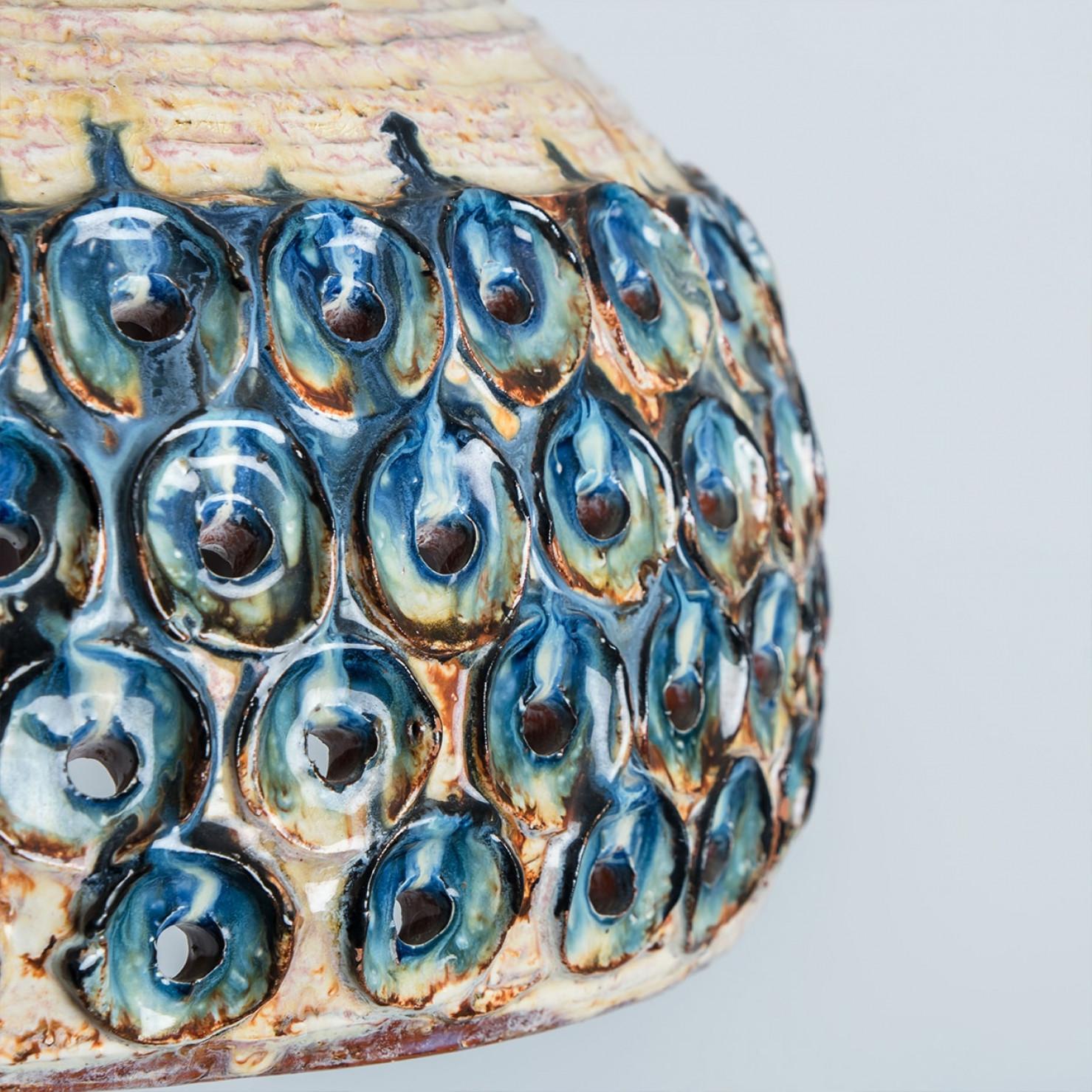 Plusieurs Lights en céramique bleue, Danemark, 1970 en vente 7