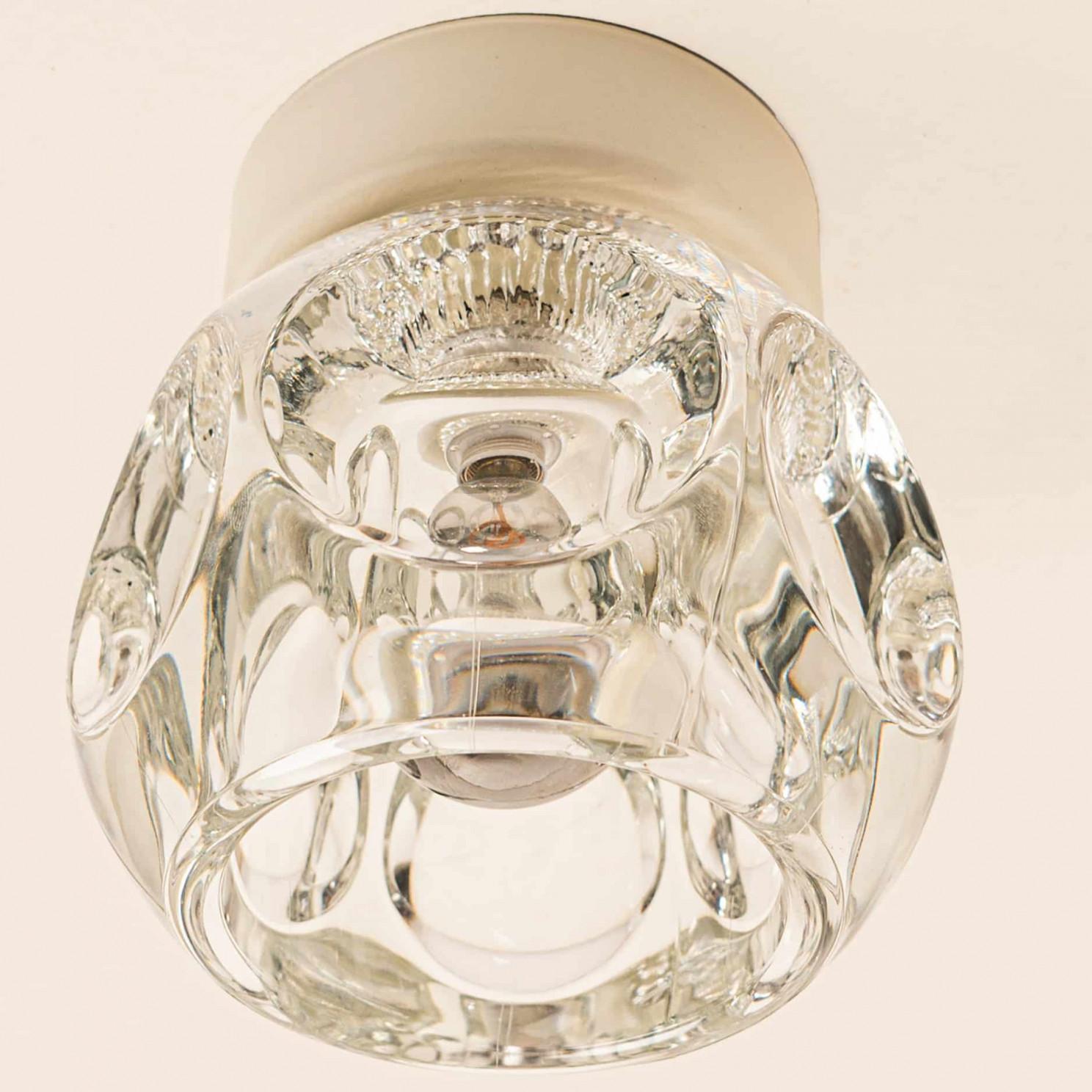 Plusieurs appliques murales en laiton encastrées Cosack Lights, Allemagne, 1970 Bon état - En vente à Rijssen, NL