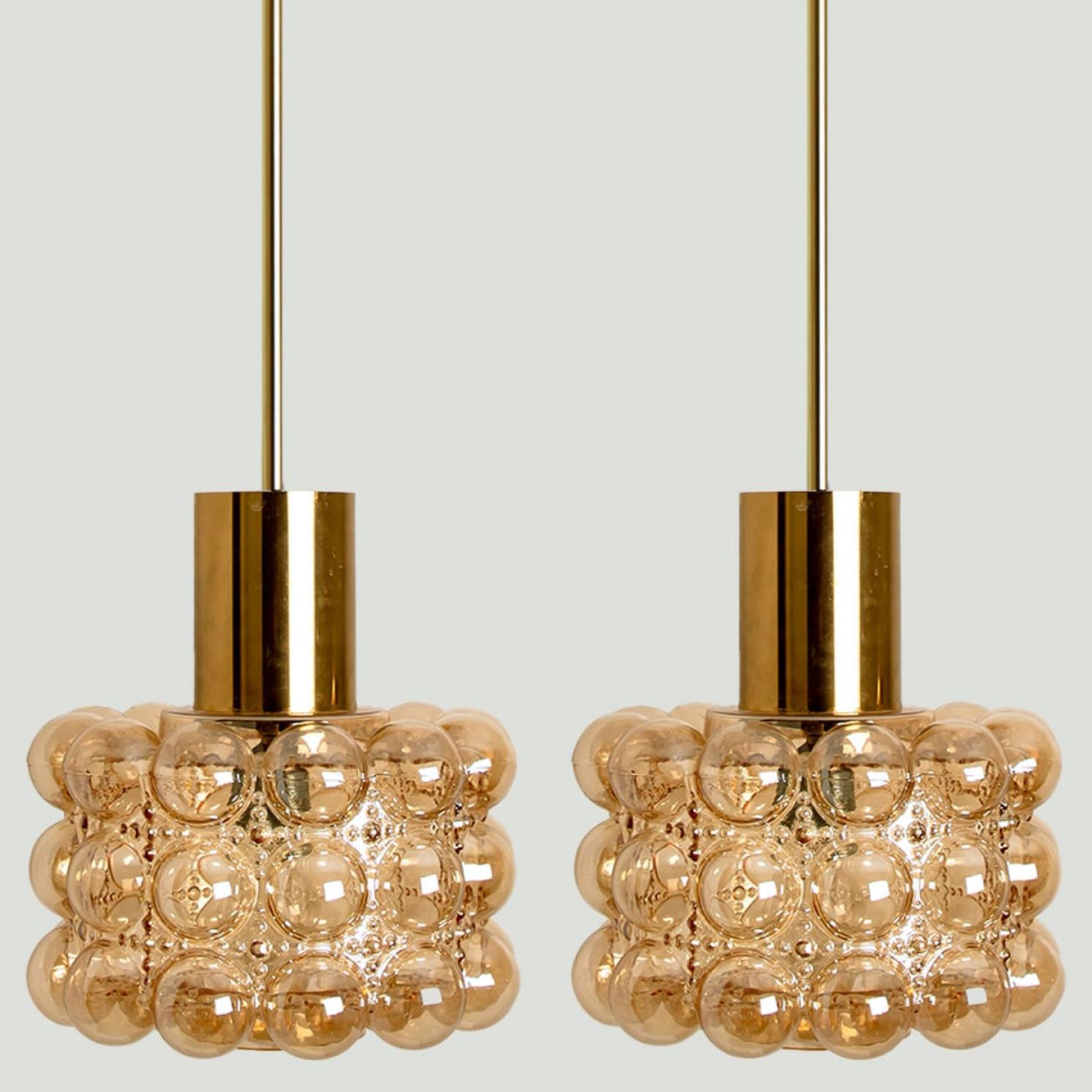 Several Bubble Glass Pendant Lamps by Helena Tynell, 1960 in vendita 3