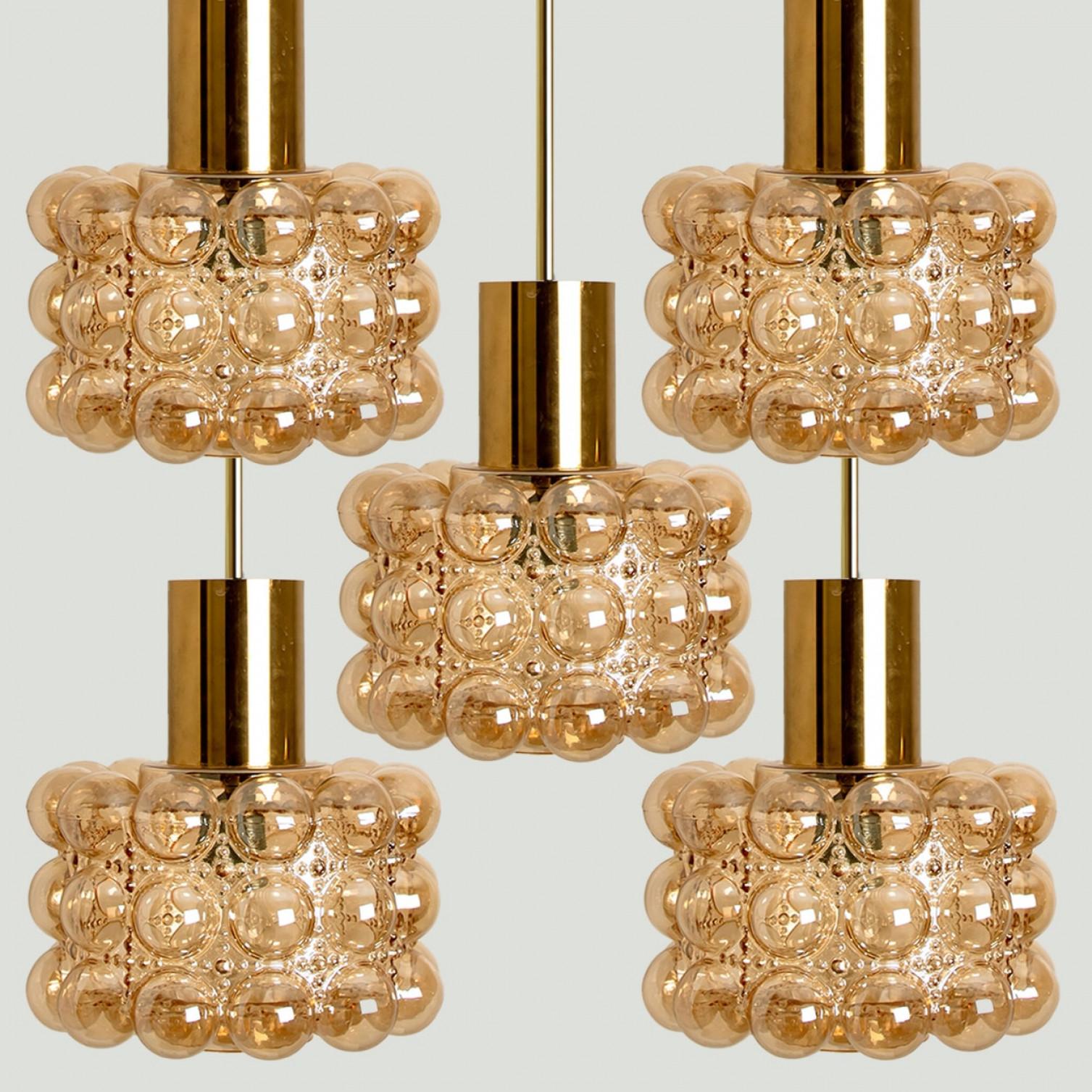 Several Bubble Glass Pendant Lamps by Helena Tynell, 1960 in vendita 4
