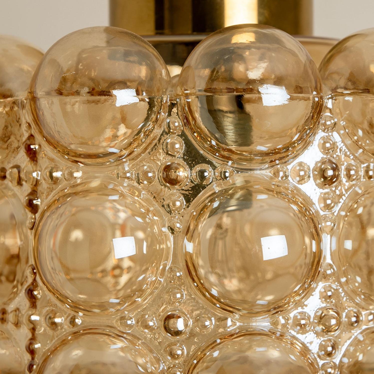 Altro Several Bubble Glass Pendant Lamps by Helena Tynell, 1960 in vendita