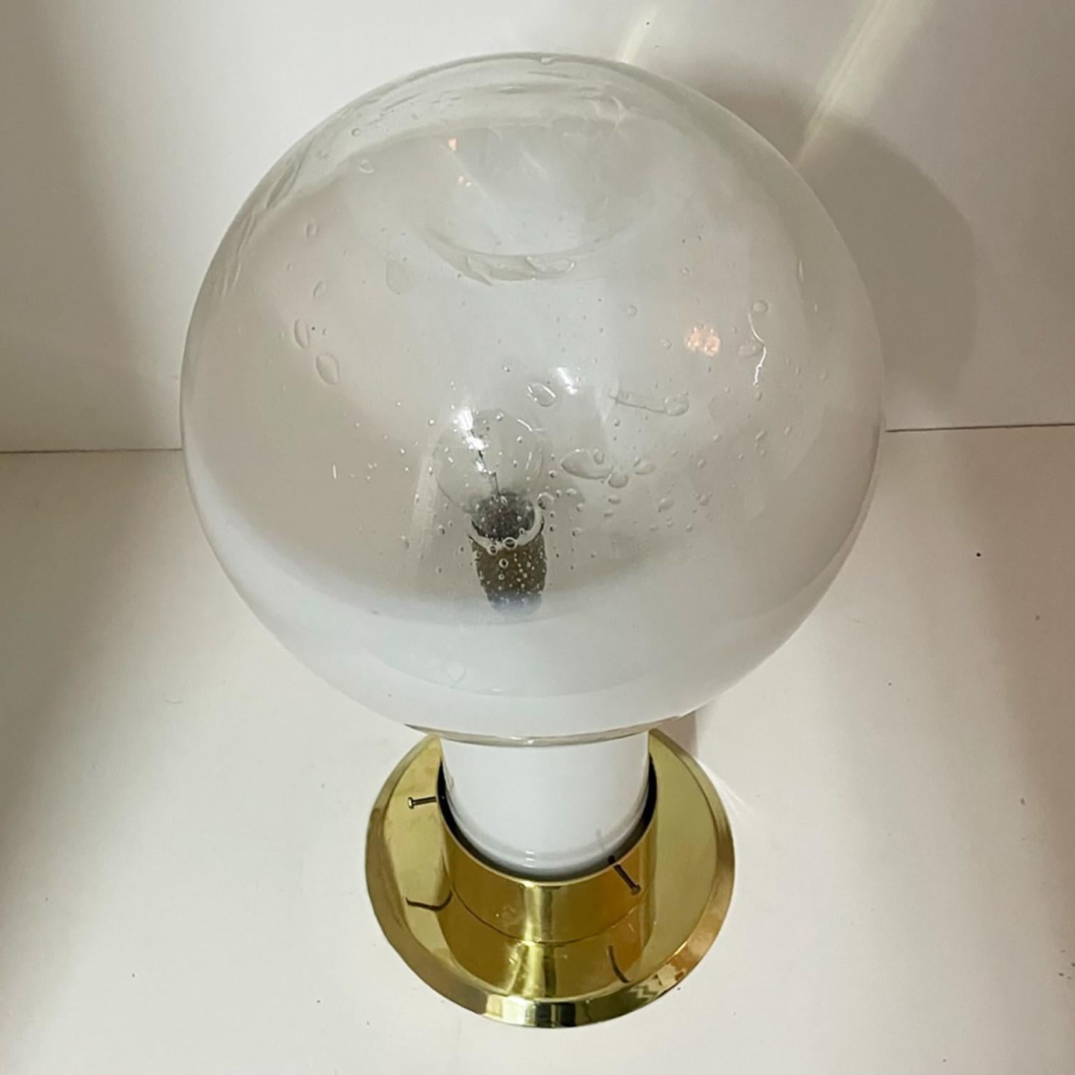 Several Handblown Ceiling Lamps from Harrachov, 1970s For Sale 2