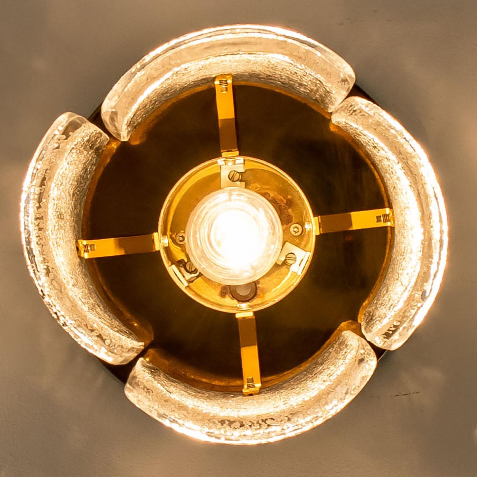 Plusieurs montures de chasse en laiton et verre dépoli Hillebrand, années 1970 en vente 7